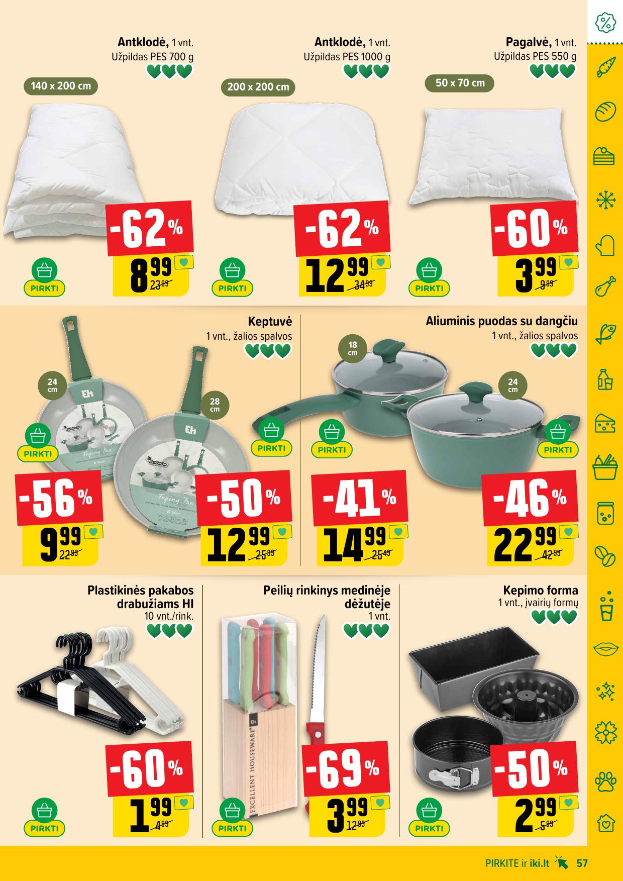 Naujausias IKI kaininis katalogas 2026.01.12 - 2026.01.18