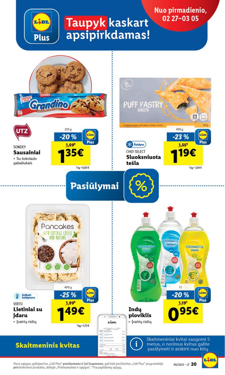 Naujausias LIDL kaininis katalogas 2023.02.27 - 2023.03.05