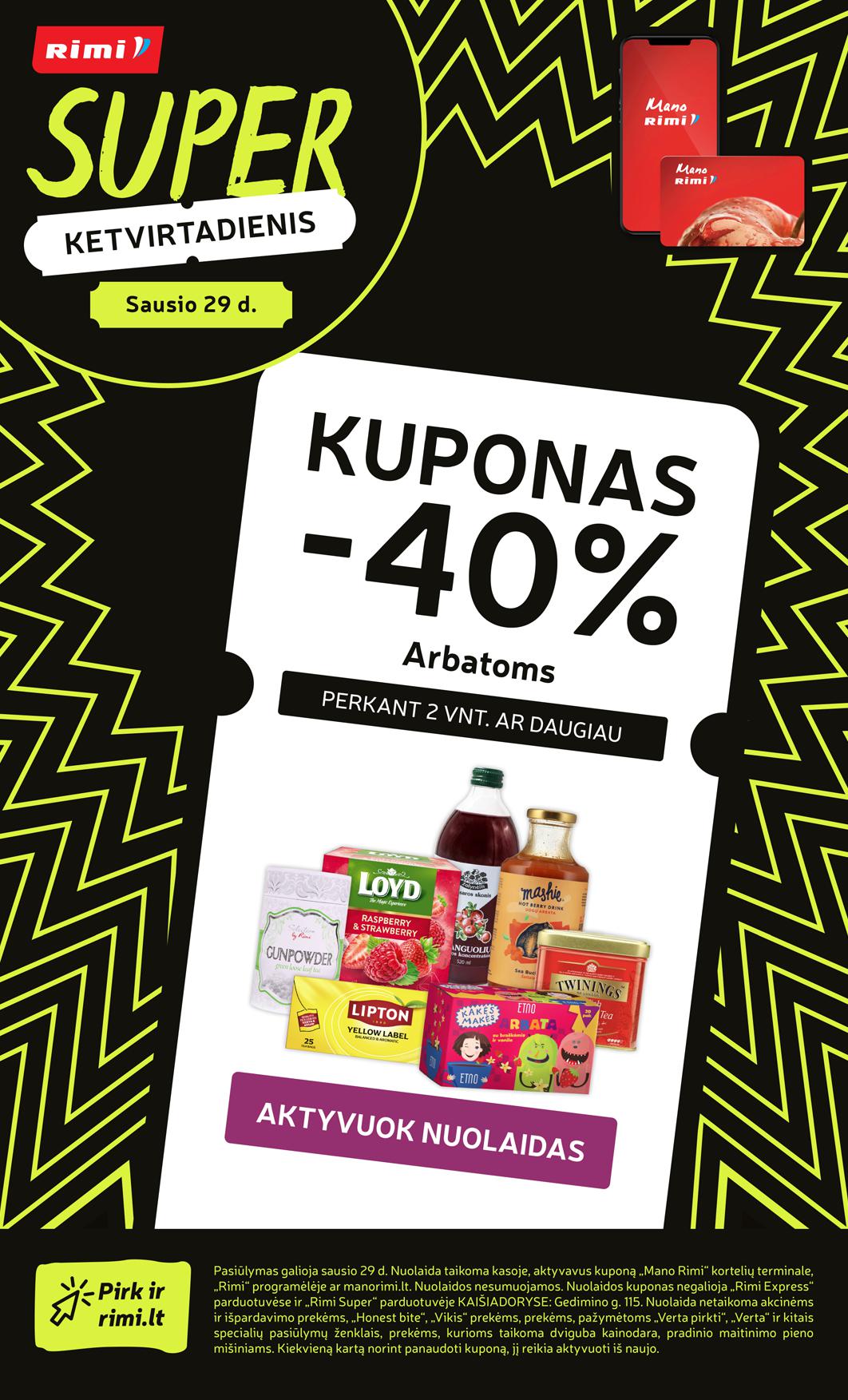 Naujausias RIMI kaininis katalogas 2026.01.27 - 2026.02.02