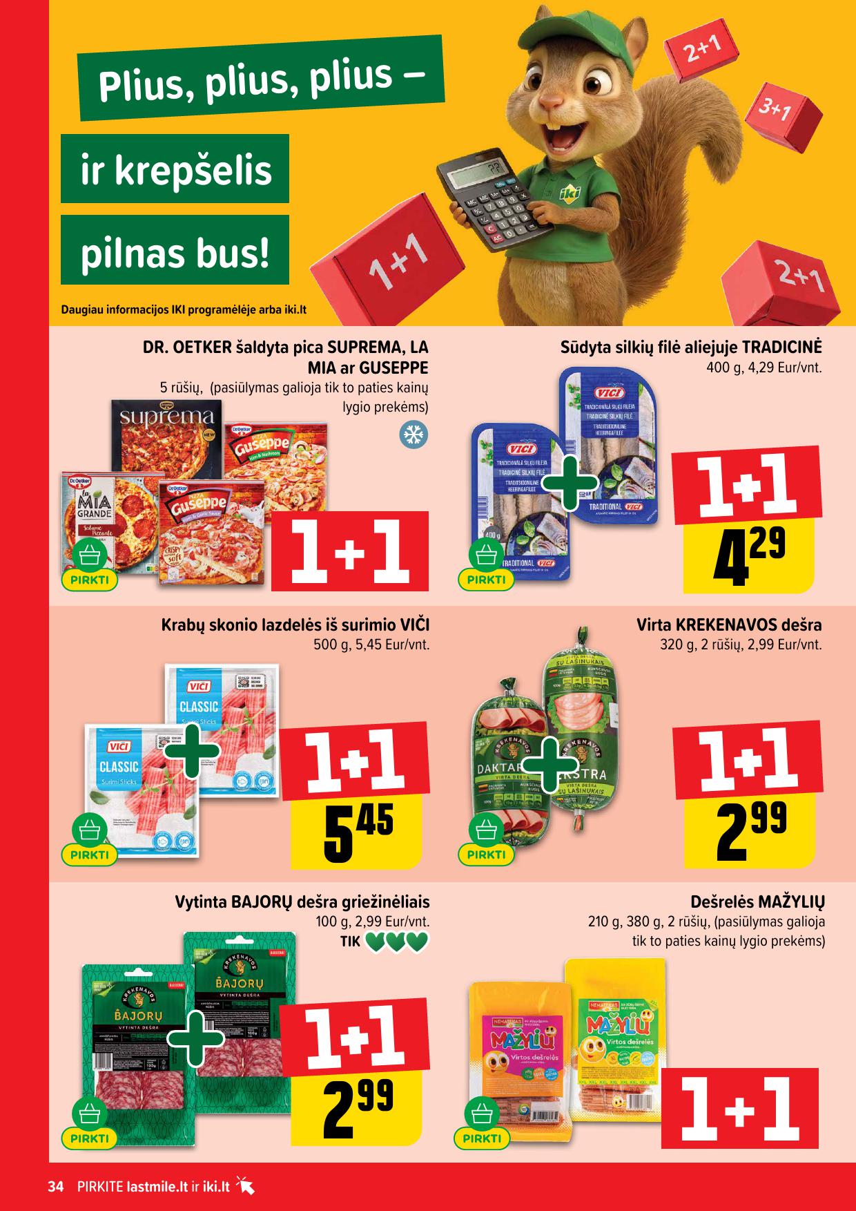 Naujausias IKI kaininis katalogas 2026.10.26 - 2026.11.01