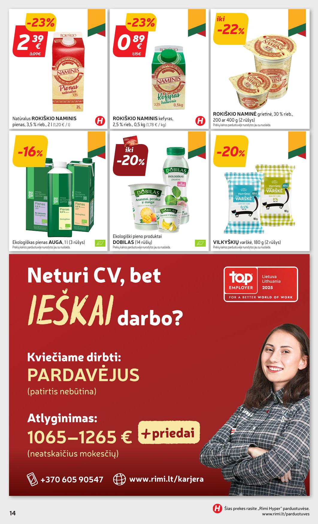 Naujausias RIMI kaininis katalogas 2025.05.06 - 2025.05.12