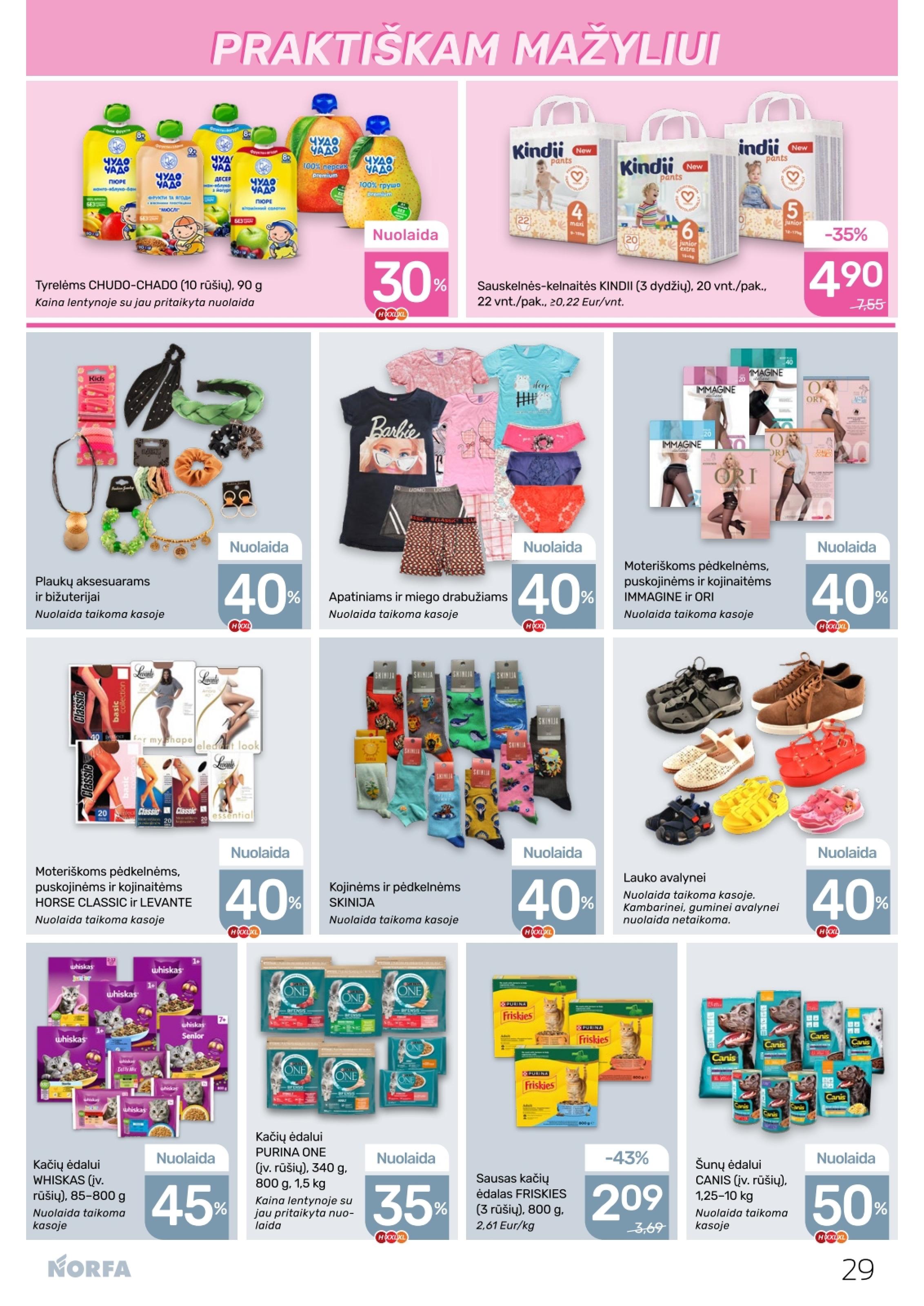 Naujausias NORFA kaininis katalogas 2026.04.30 - 2026.05.13