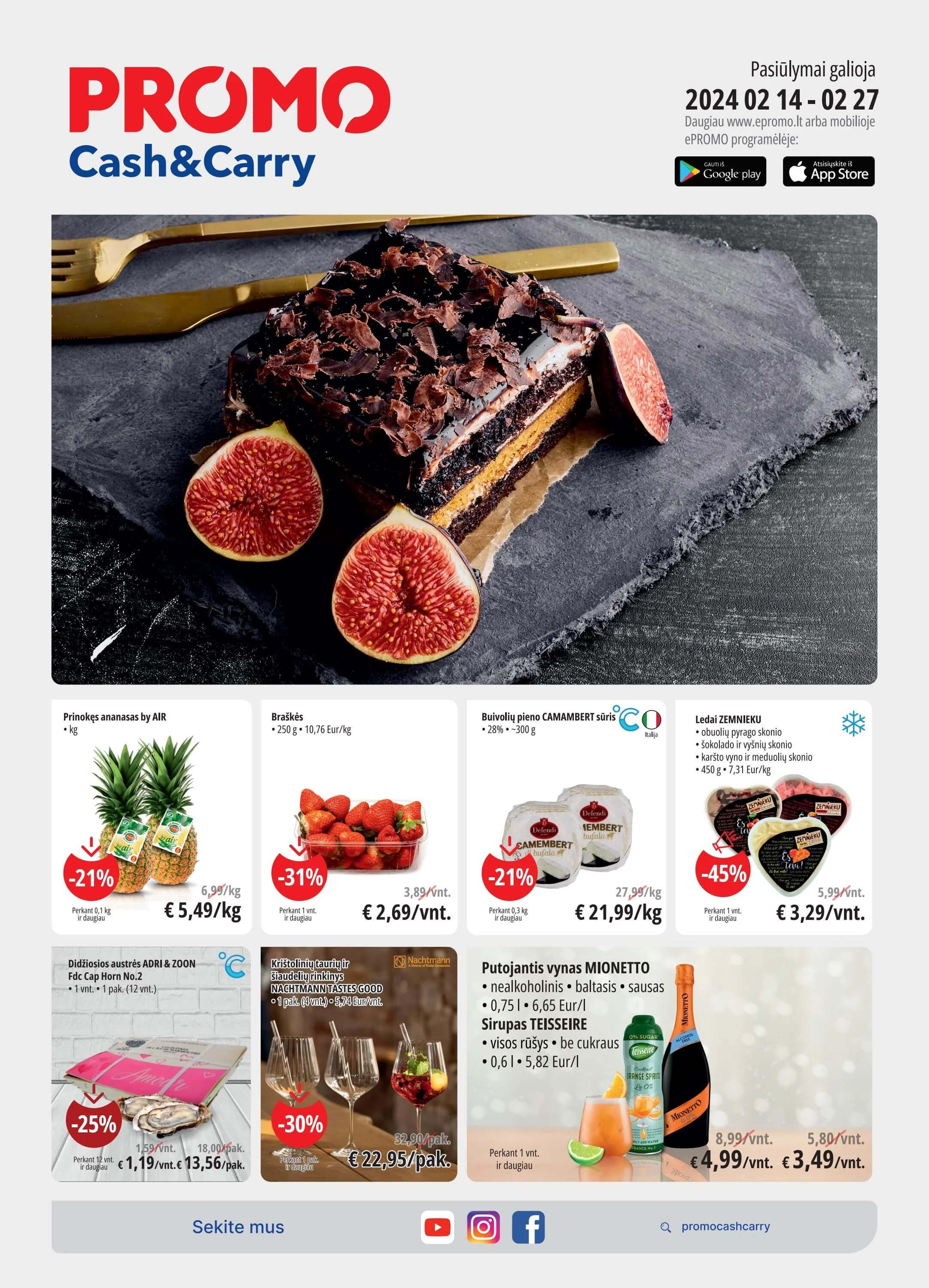 PROMO Cash&Carry akcijų leidinys 2024.02.14 - 2024.02.27