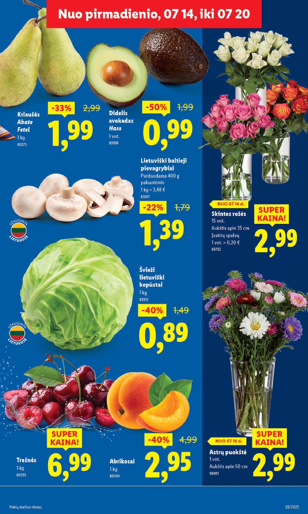 Naujausias LIDL kaininis katalogas 2025.07.14 - 2025.07.20