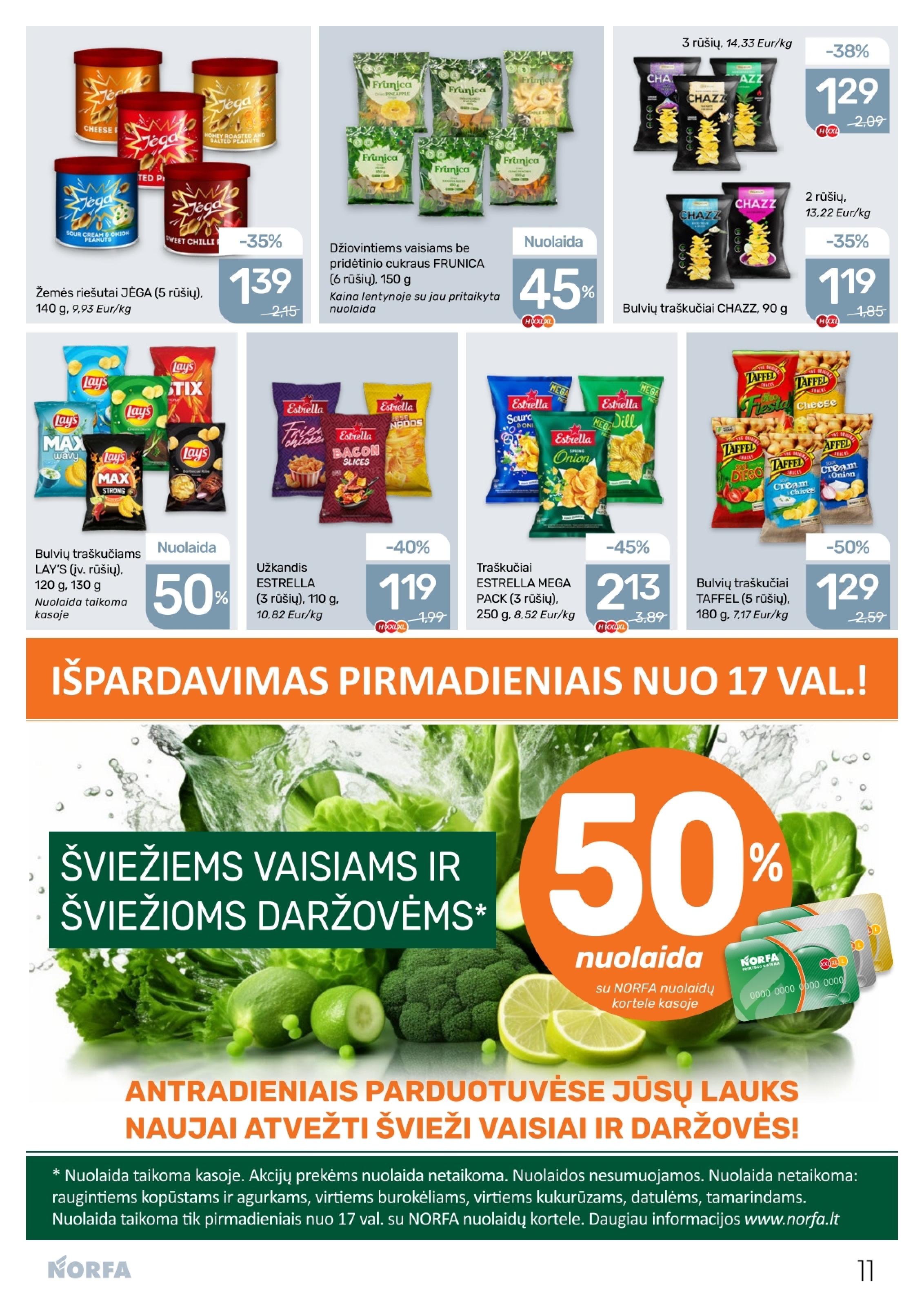 Naujausias NORFA kaininis katalogas 2026.02.19 - 2026.03.04