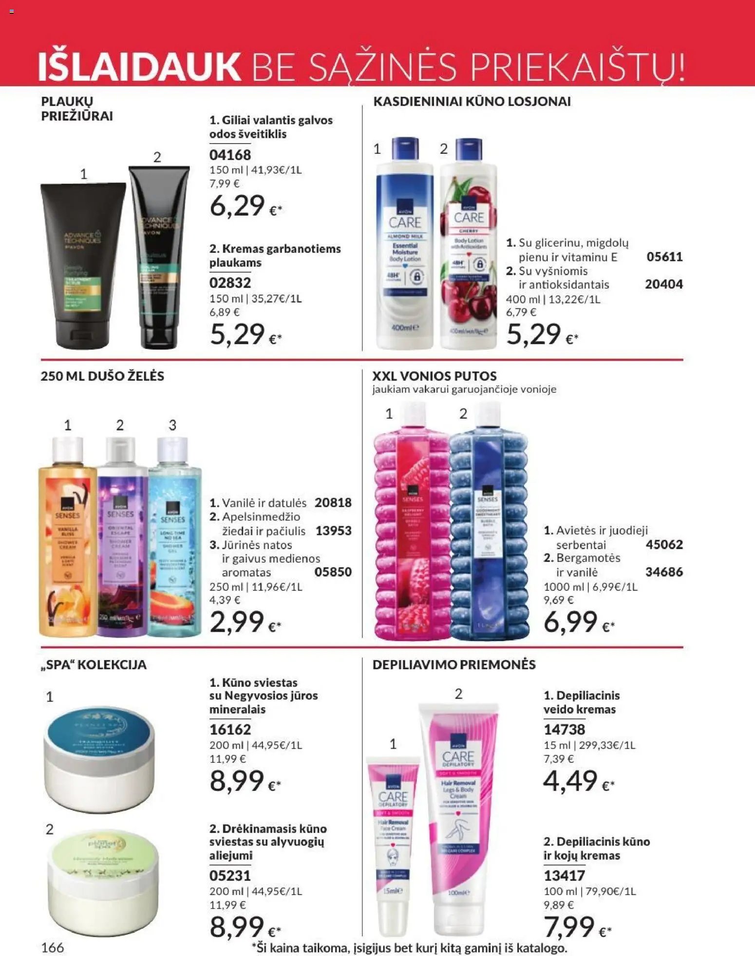 Naujas AVON katalogas galioja 2026.07.01 - 2026.07.31