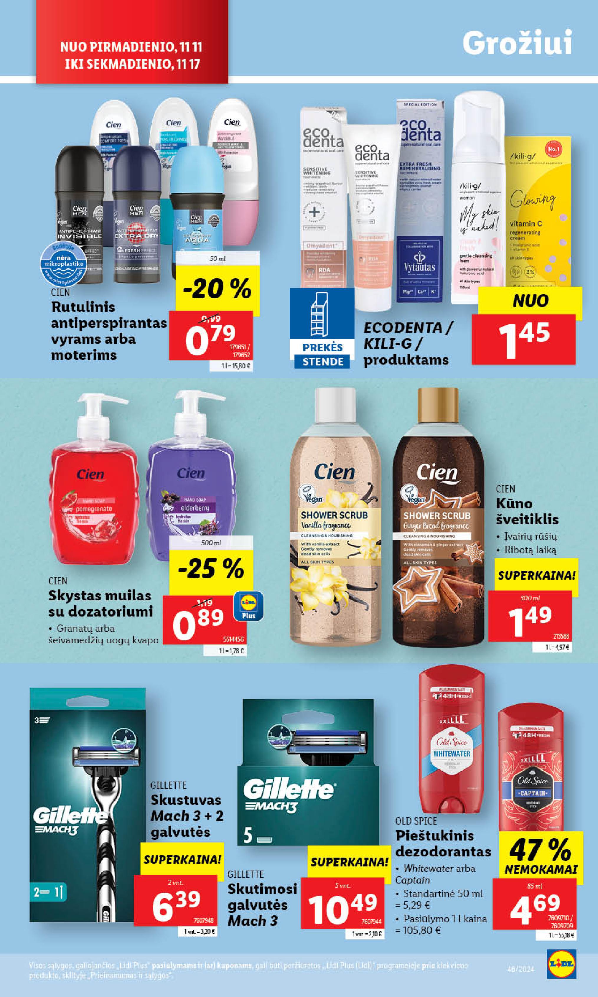 Naujausias LIDL kaininis katalogas 2024.11.11 - 2024.11.17
