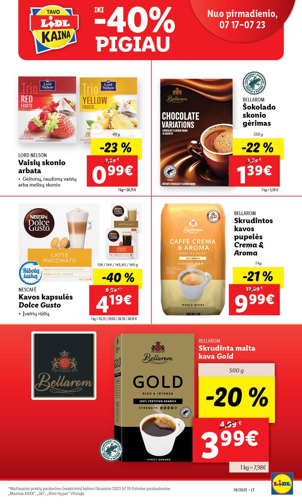 Naujausias LIDL kaininis katalogas 2023.07.17 - 2023.07.23