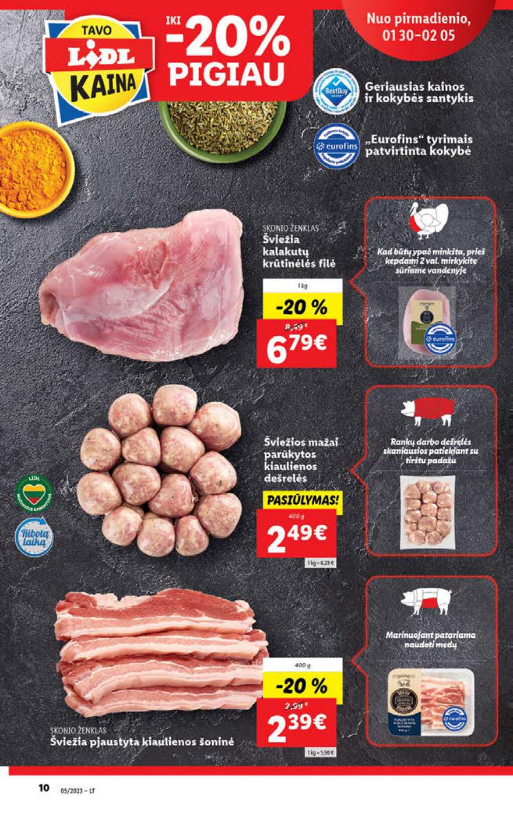 Naujausias LIDL kaininis katalogas 2023.01.30 - 2023.02.05
