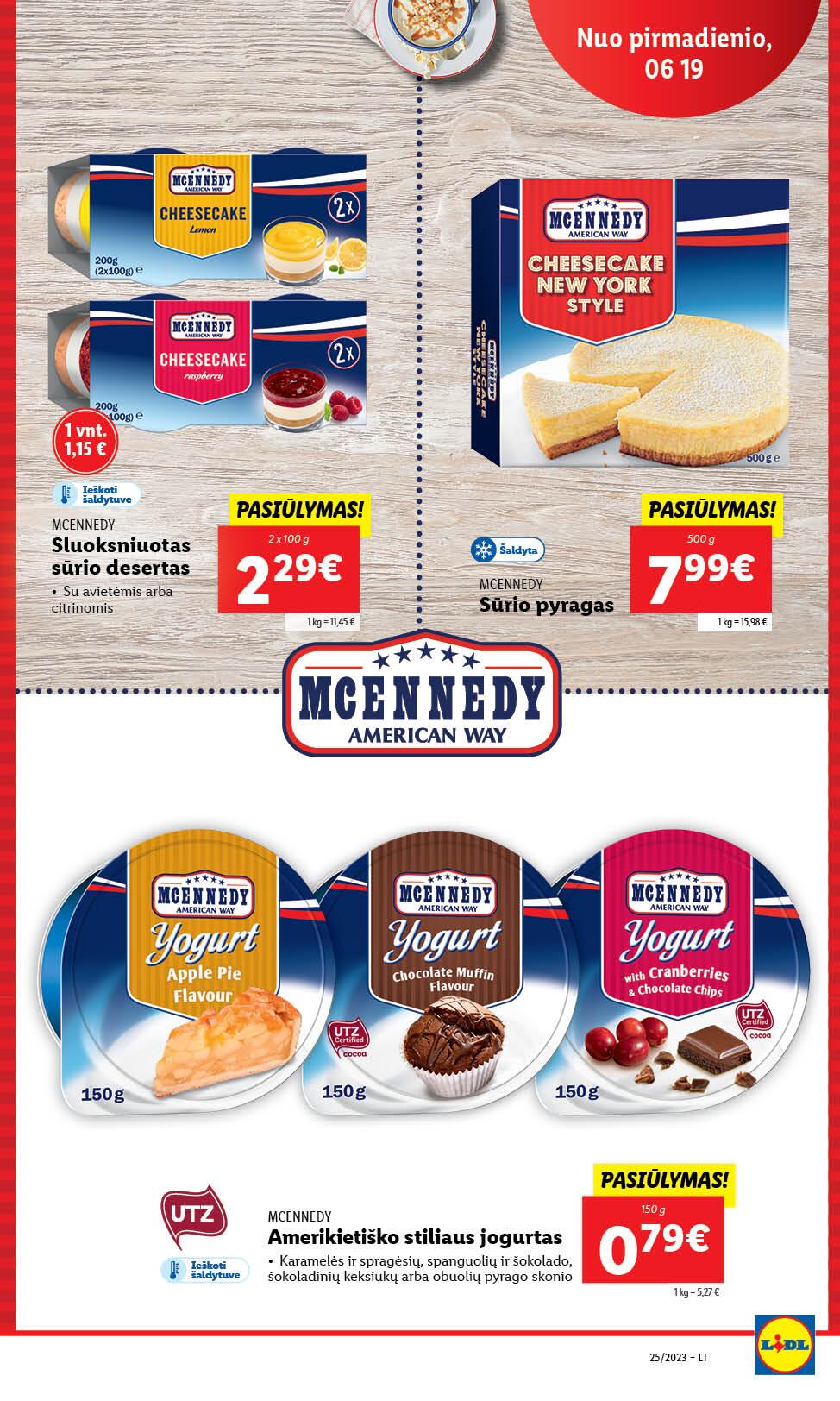 Naujausias LIDL kaininis katalogas 2023.06.19 - 2023.06.25