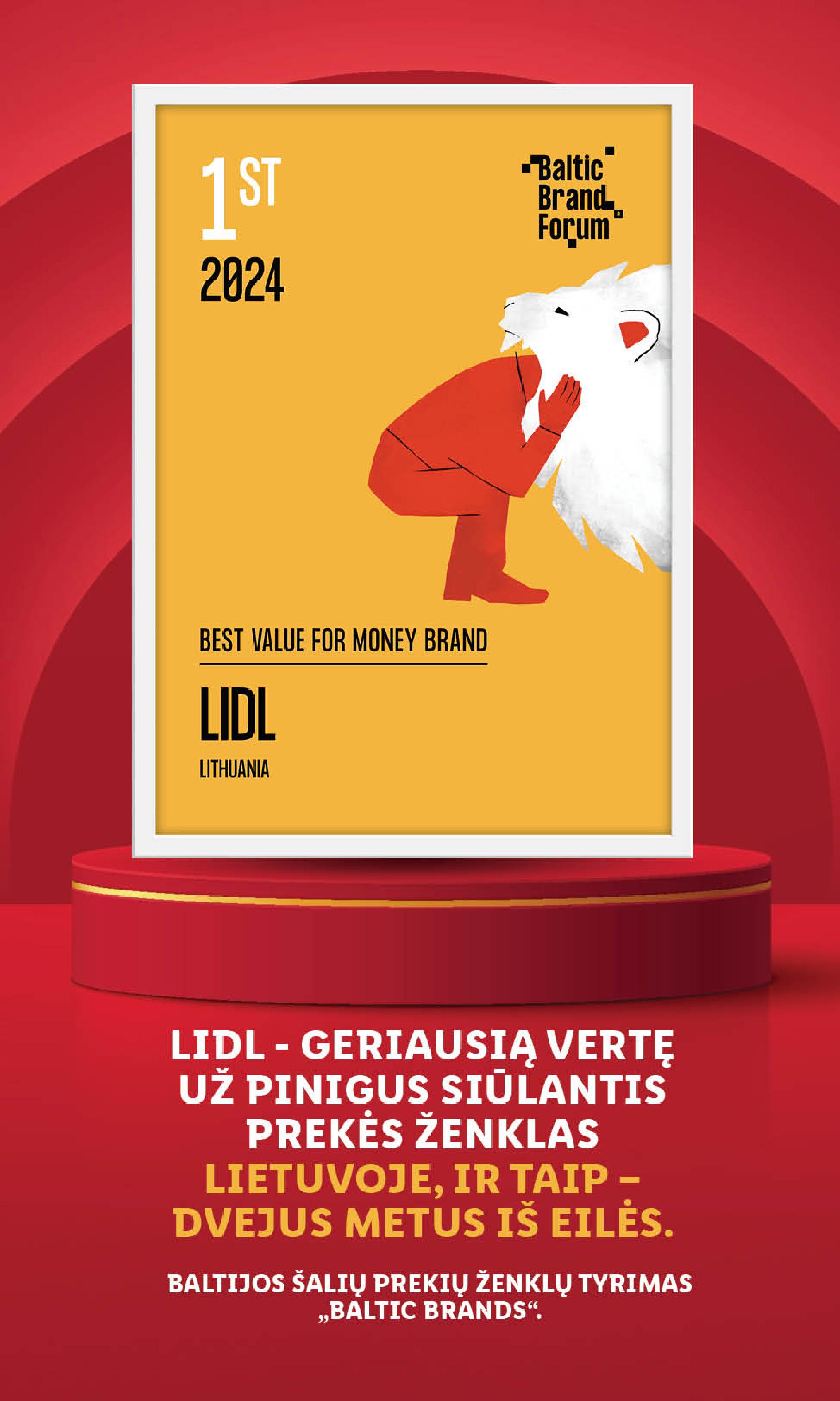 Naujausias LIDL kaininis katalogas 2024.10.14 - 2024.10.20