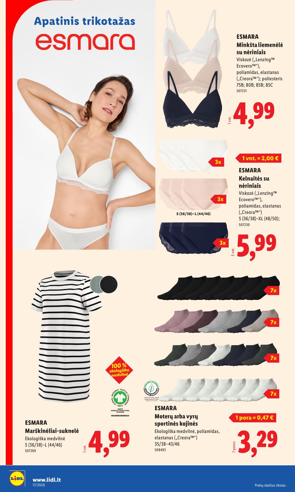 LIDL ne maisto prekių leidinys 2026.04.20 - 2026.04.26