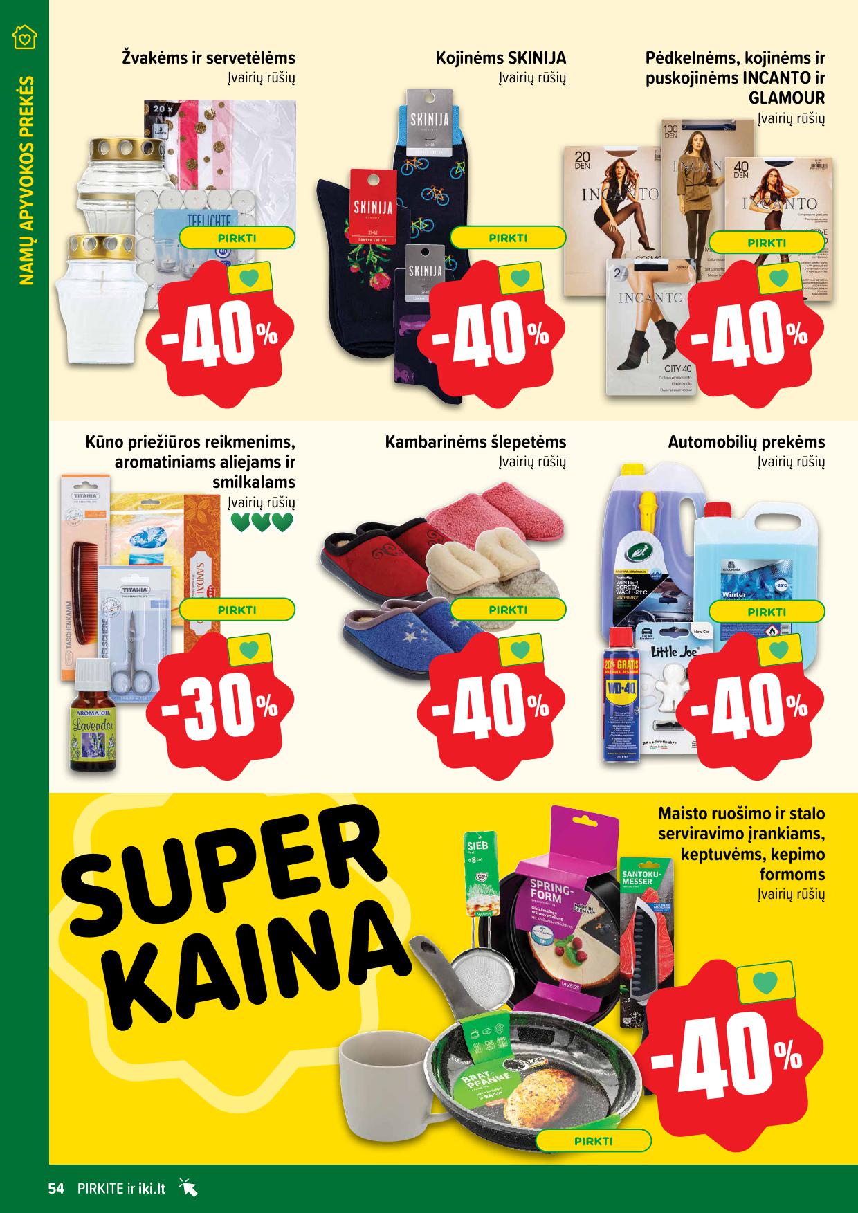 Naujausias IKI kaininis katalogas 2025.01.13 - 2025.01.19