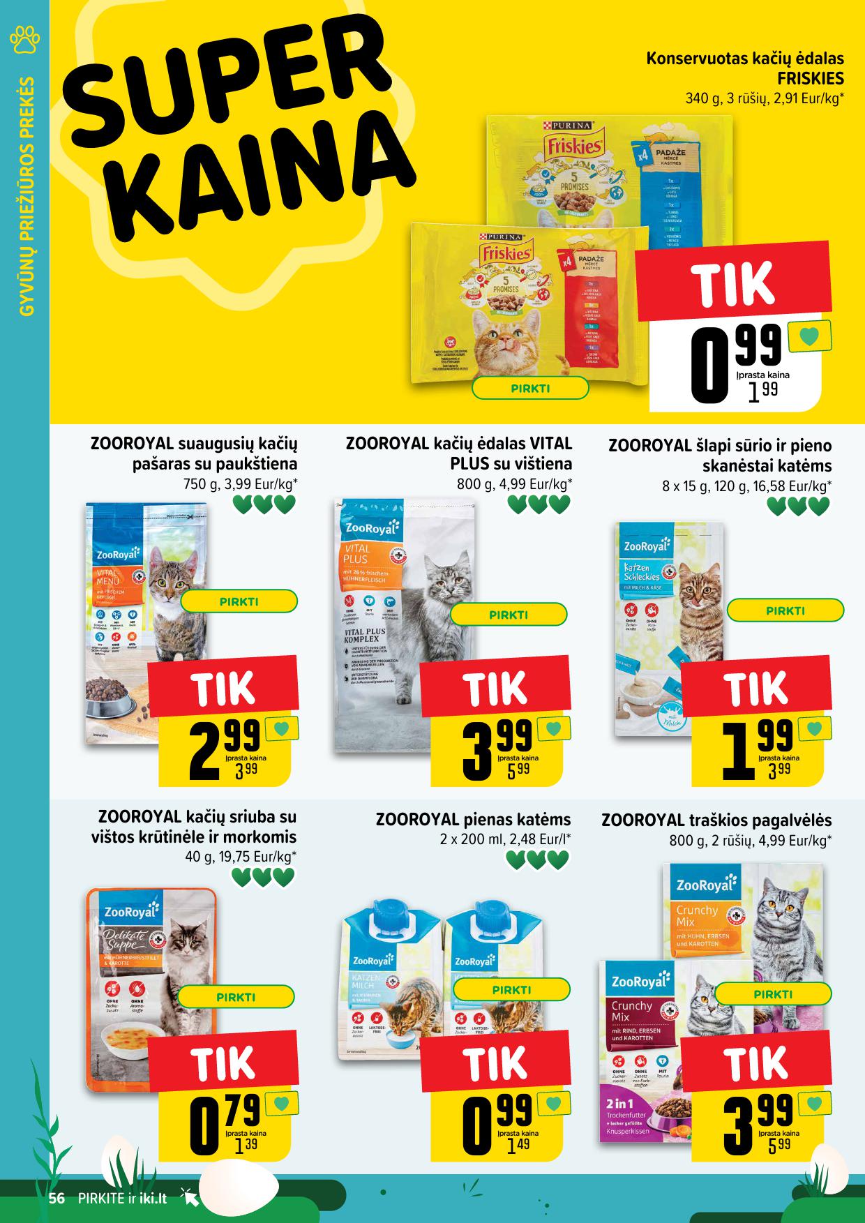 Naujausias IKI kaininis katalogas 2025.03.31 - 2025.04.06