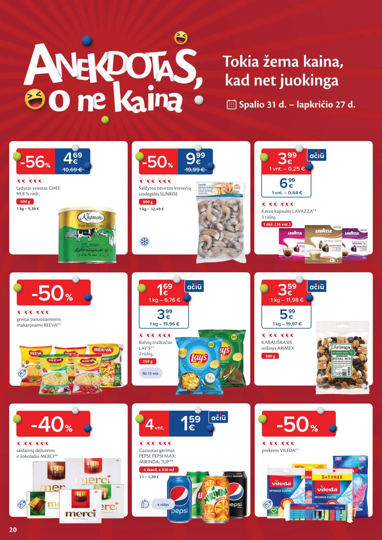 Naujausias MAXIMA kaininis katalogas 2023.11.21 - 2023.11.27