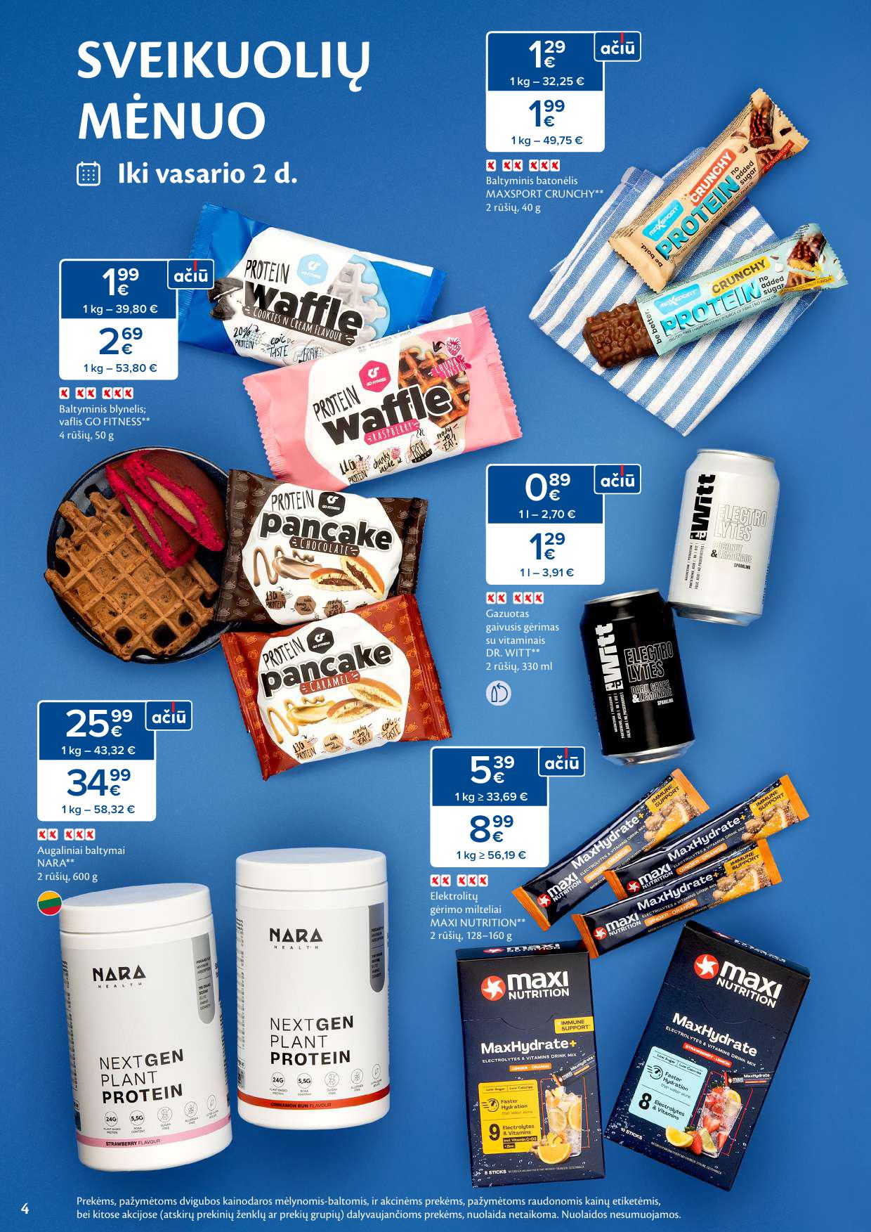 Naujausias MAXIMA kaininis katalogas 2026.01.13 - 2026.01.19