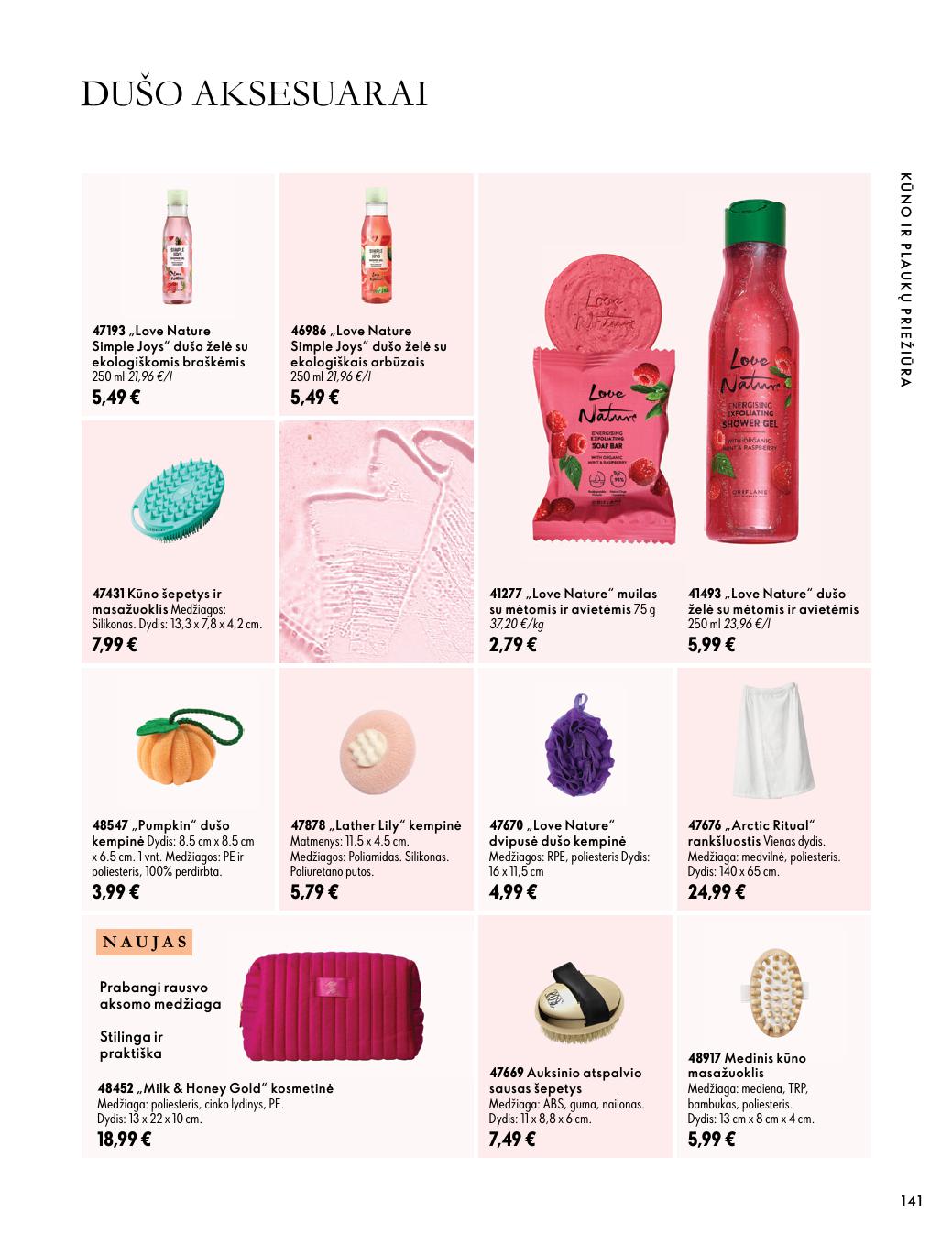 Naujas ORIFLAME katalogas galioja 2026.10.07 - 2026.11.17