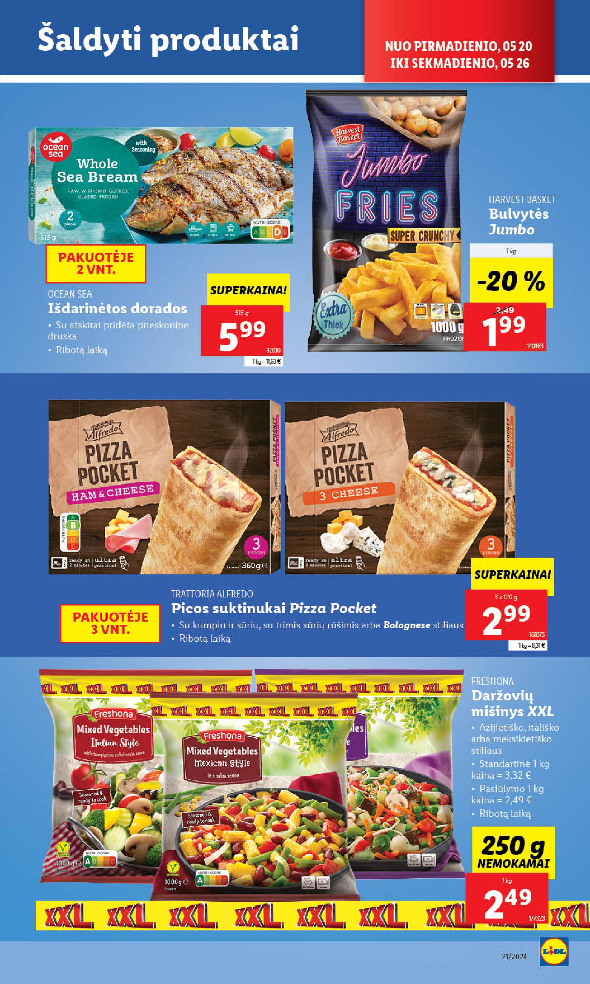 Naujausias LIDL kaininis katalogas 2024.05.20 - 2024.05.26