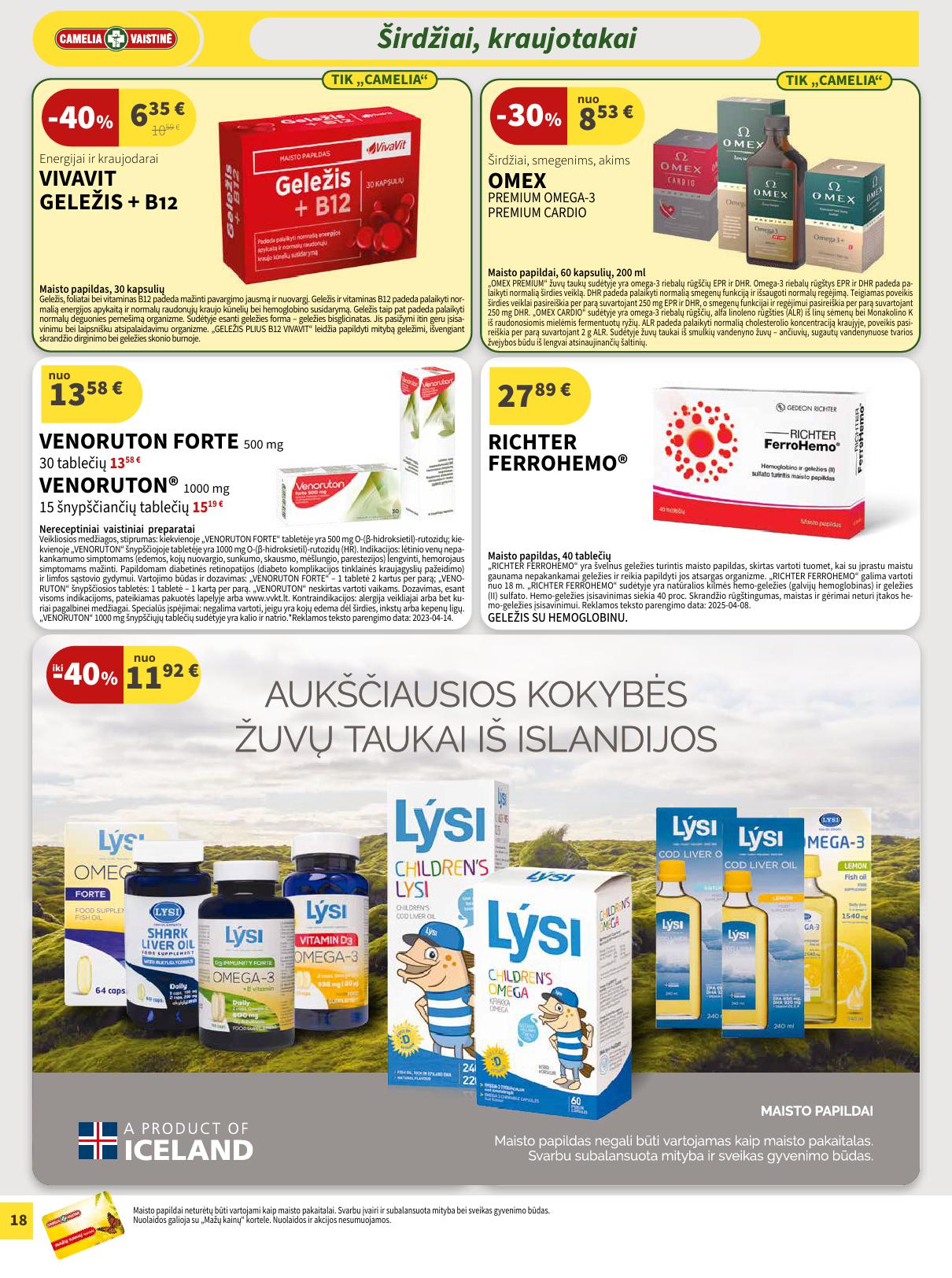 Naujas CAMELIA leidinys nuo 2025.05.01 iki 2025.05.31