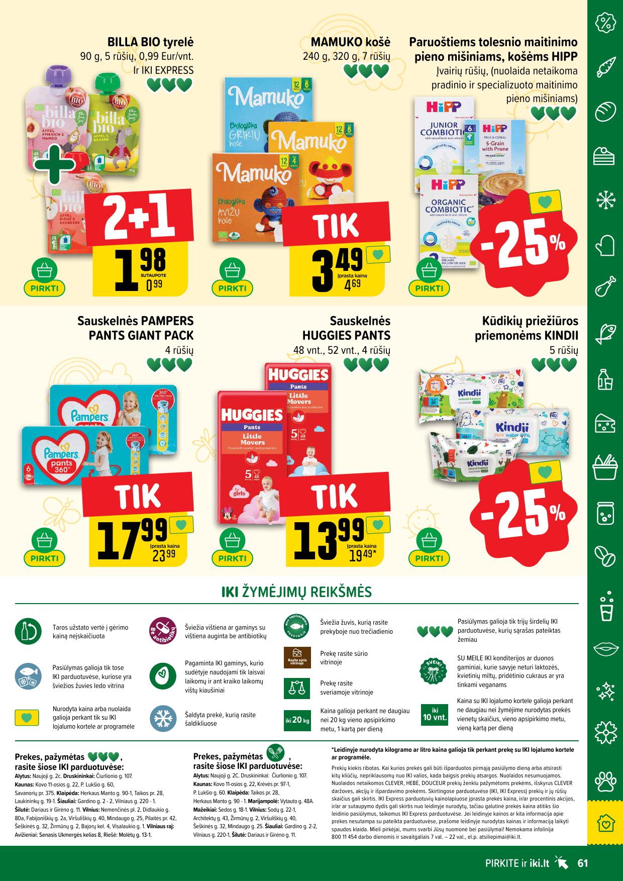 Naujausias IKI kaininis katalogas 2026.02.23 - 2026.03.01