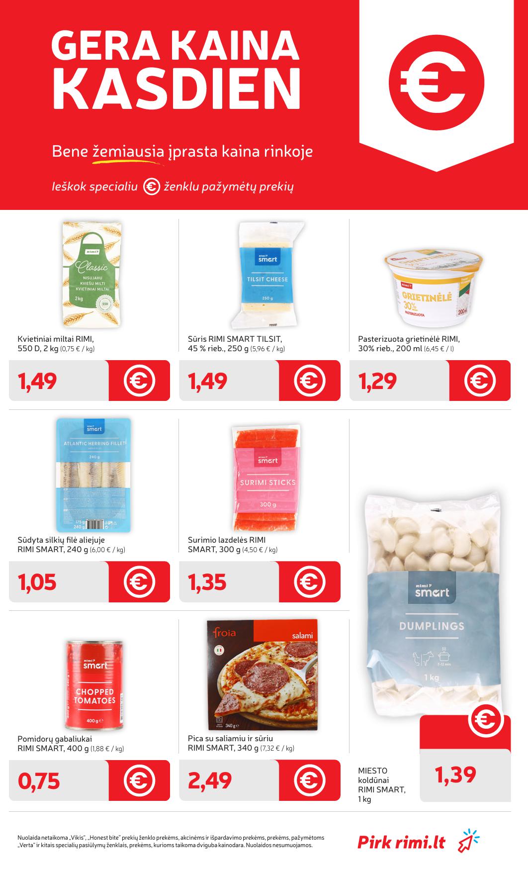 Naujausias RIMI kaininis katalogas 2026.04.07 - 2026.04.13