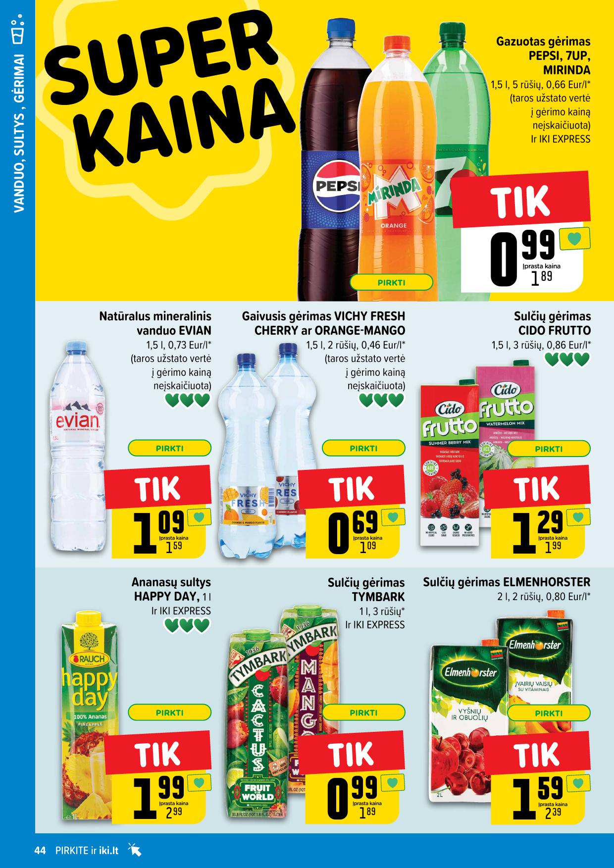 Naujausias IKI kaininis katalogas 2024.09.23 - 2024.09.29