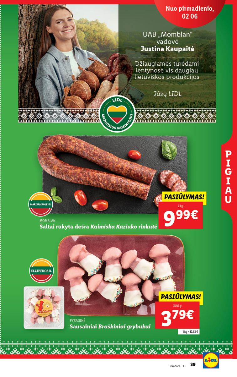 Naujausias LIDL kaininis katalogas 2023.02.06 - 2023.02.12