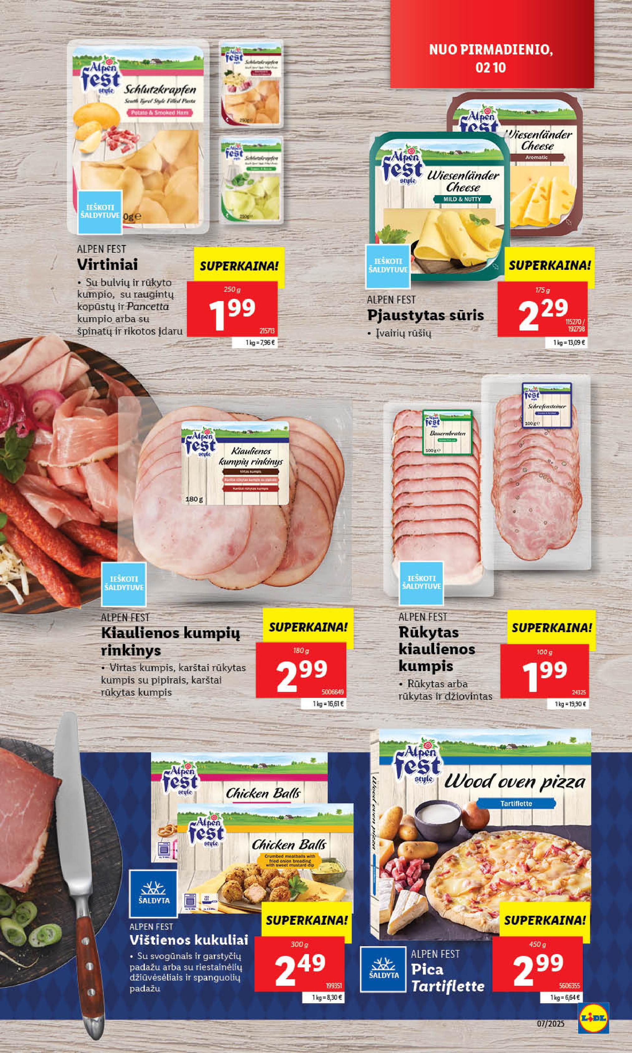 Naujausias LIDL kaininis katalogas 2025.02.10 - 2025.02.16