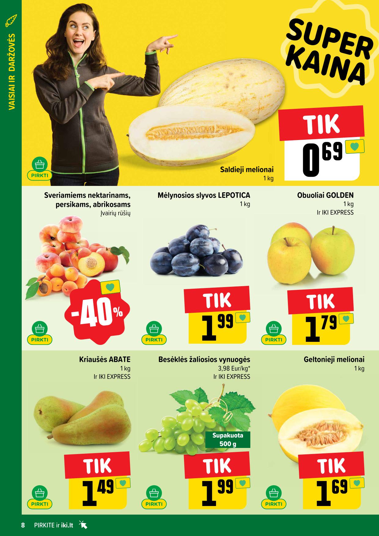 IKI SAVAITĖLĖ akcijų ir nuolaidų leidinys Nr.31 2025.07.28 - 2025.08.03