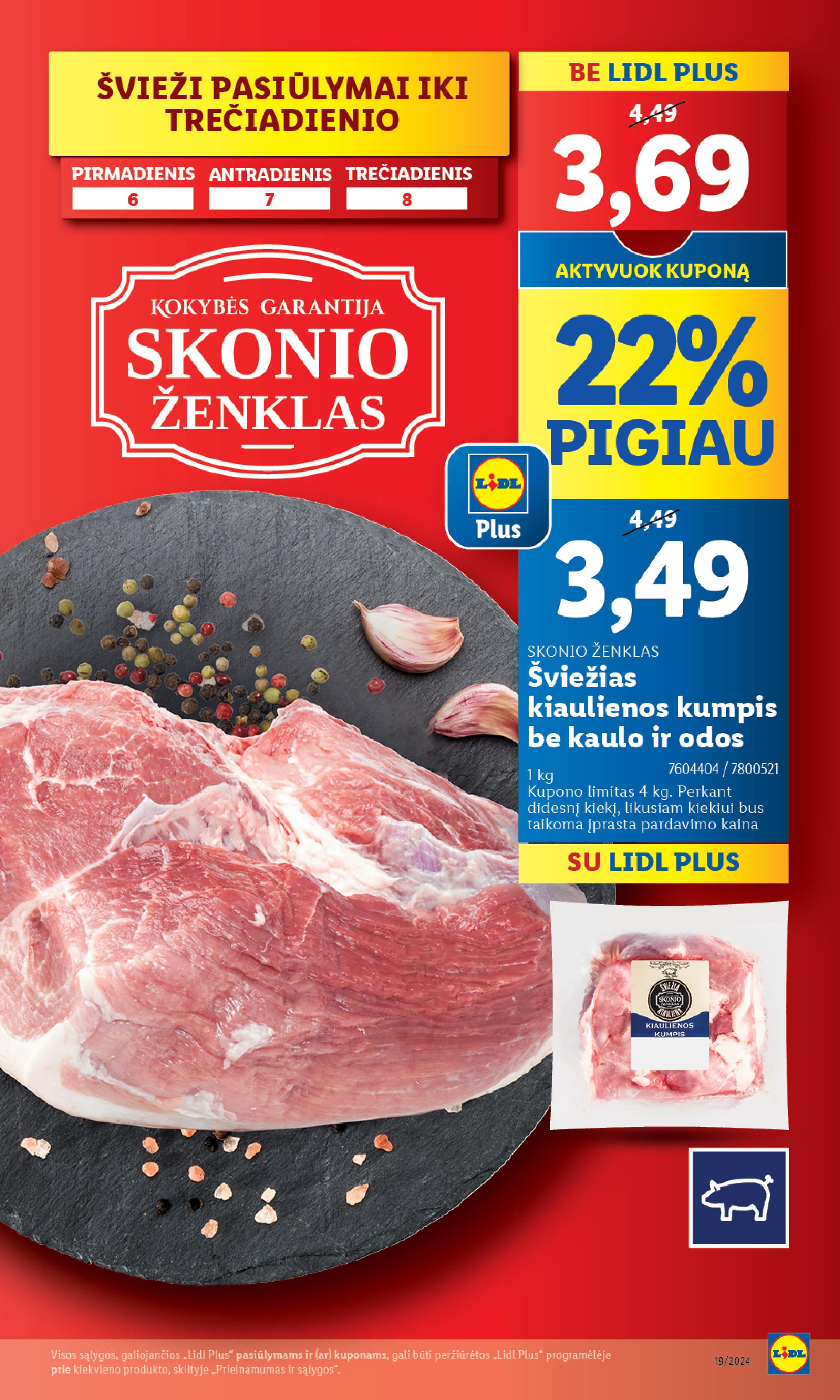 Naujausias LIDL kaininis katalogas 2024.05.06 - 2024.05.12