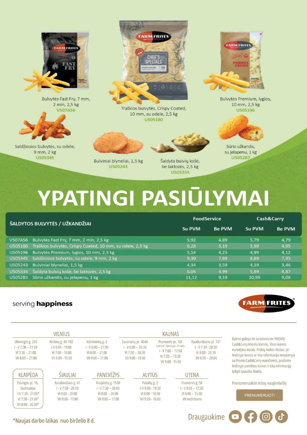 PROMO Cash&Carry leidinys nuo 2026.06.01 iki 2026.06.30