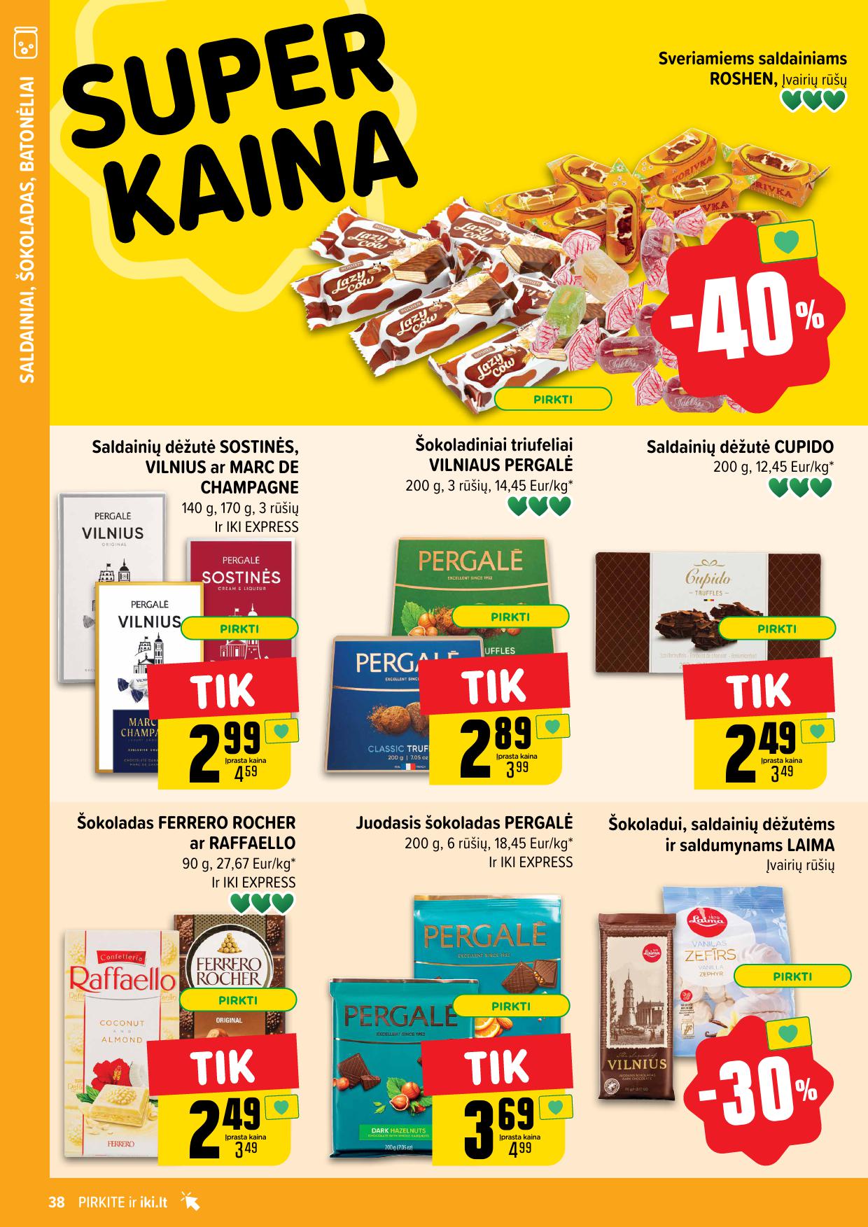 Naujausias IKI kaininis katalogas 2024.10.14 - 2024.10.20