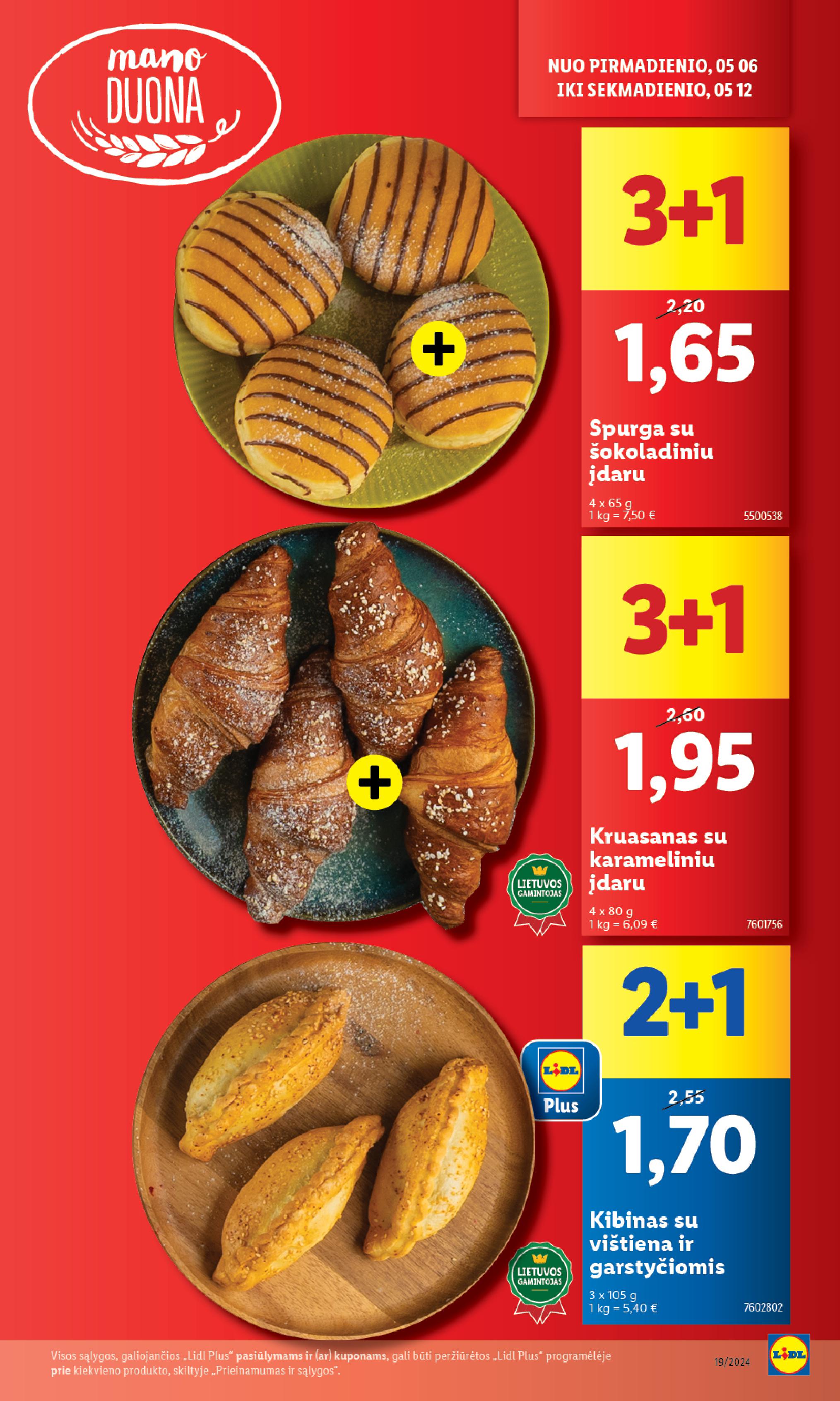 Naujausias LIDL kaininis katalogas 2024.05.06 - 2024.05.12