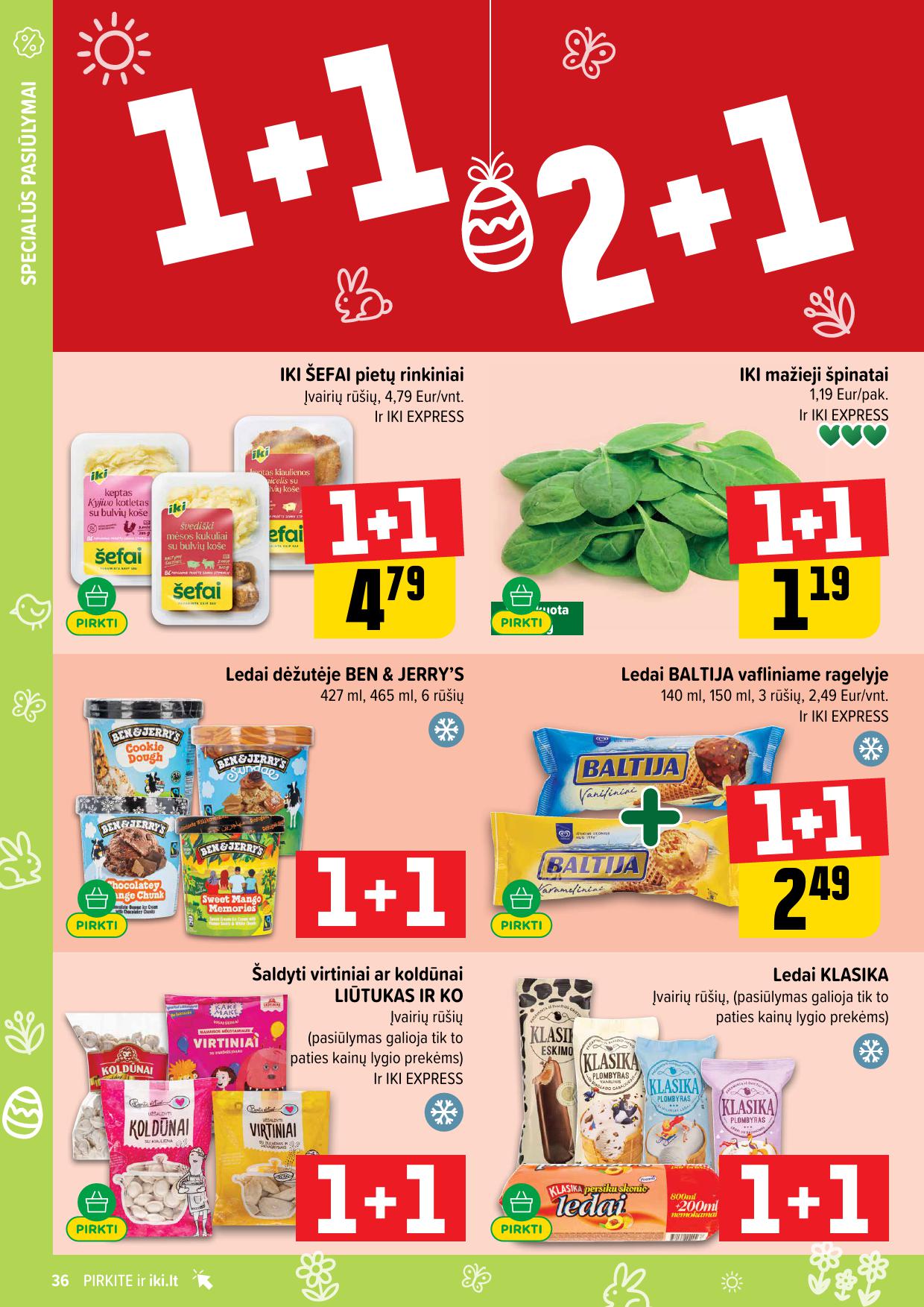 Naujausias IKI kaininis katalogas 2026.03.23 - 2026.03.29