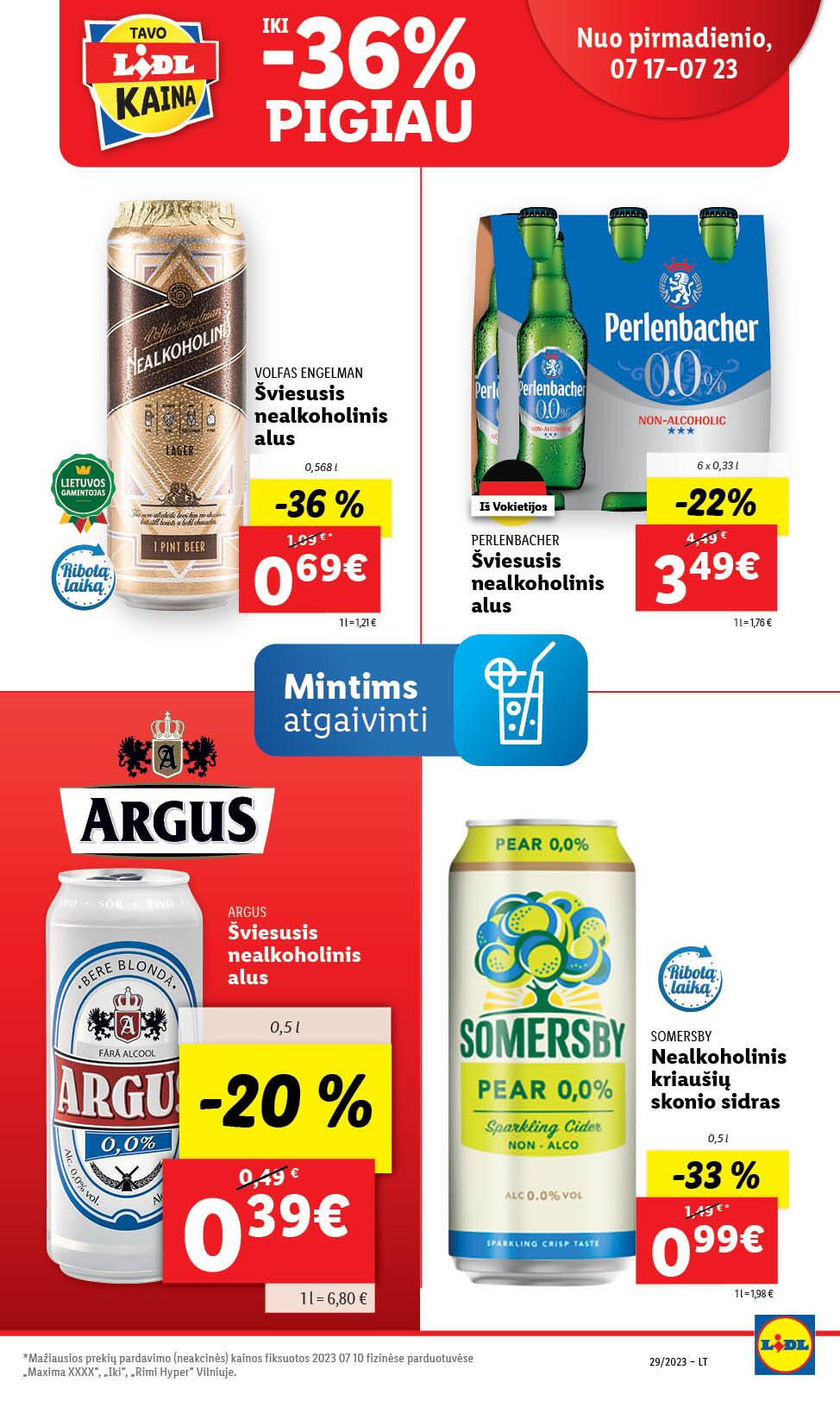 Naujausias LIDL kaininis katalogas 2023.07.17 - 2023.07.23
