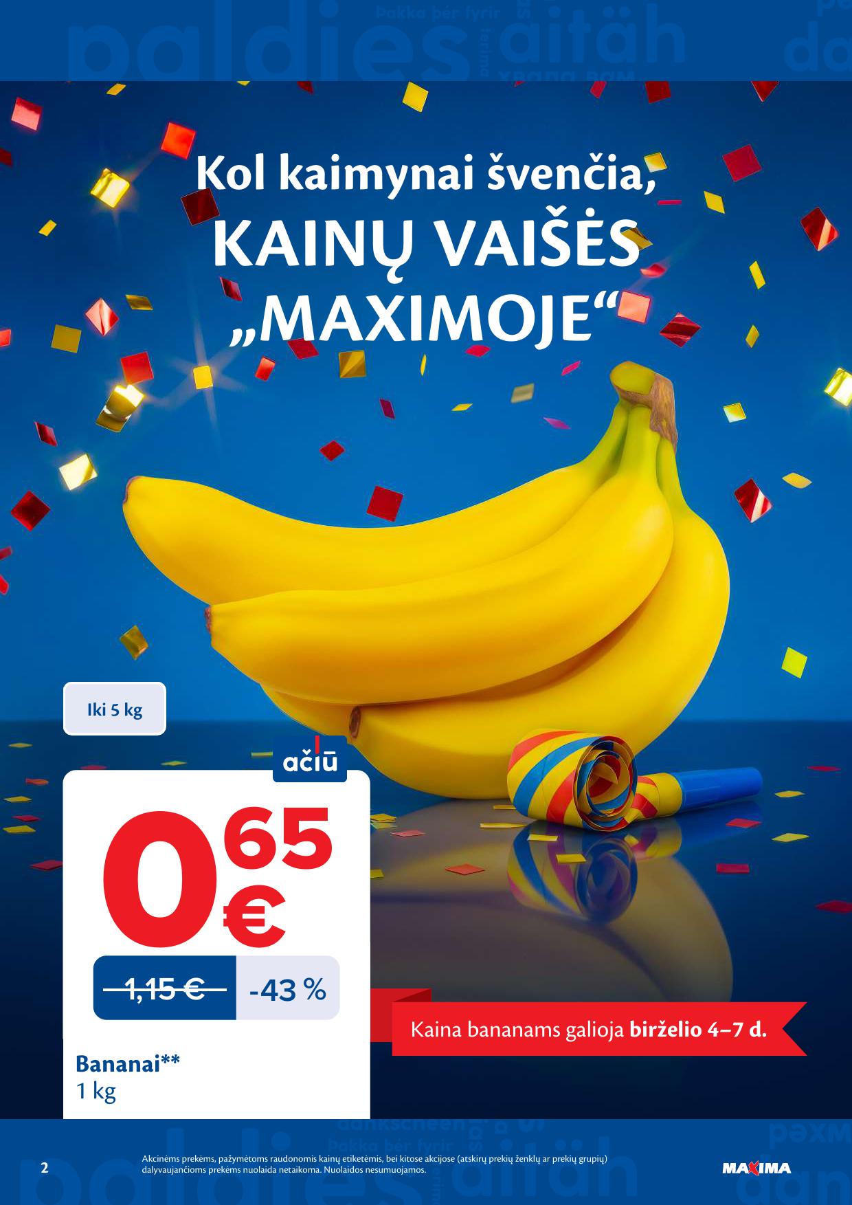 Naujas MAXIMA leidinys Nr.23 nuo 2026.06.02 iki 2026.06.08