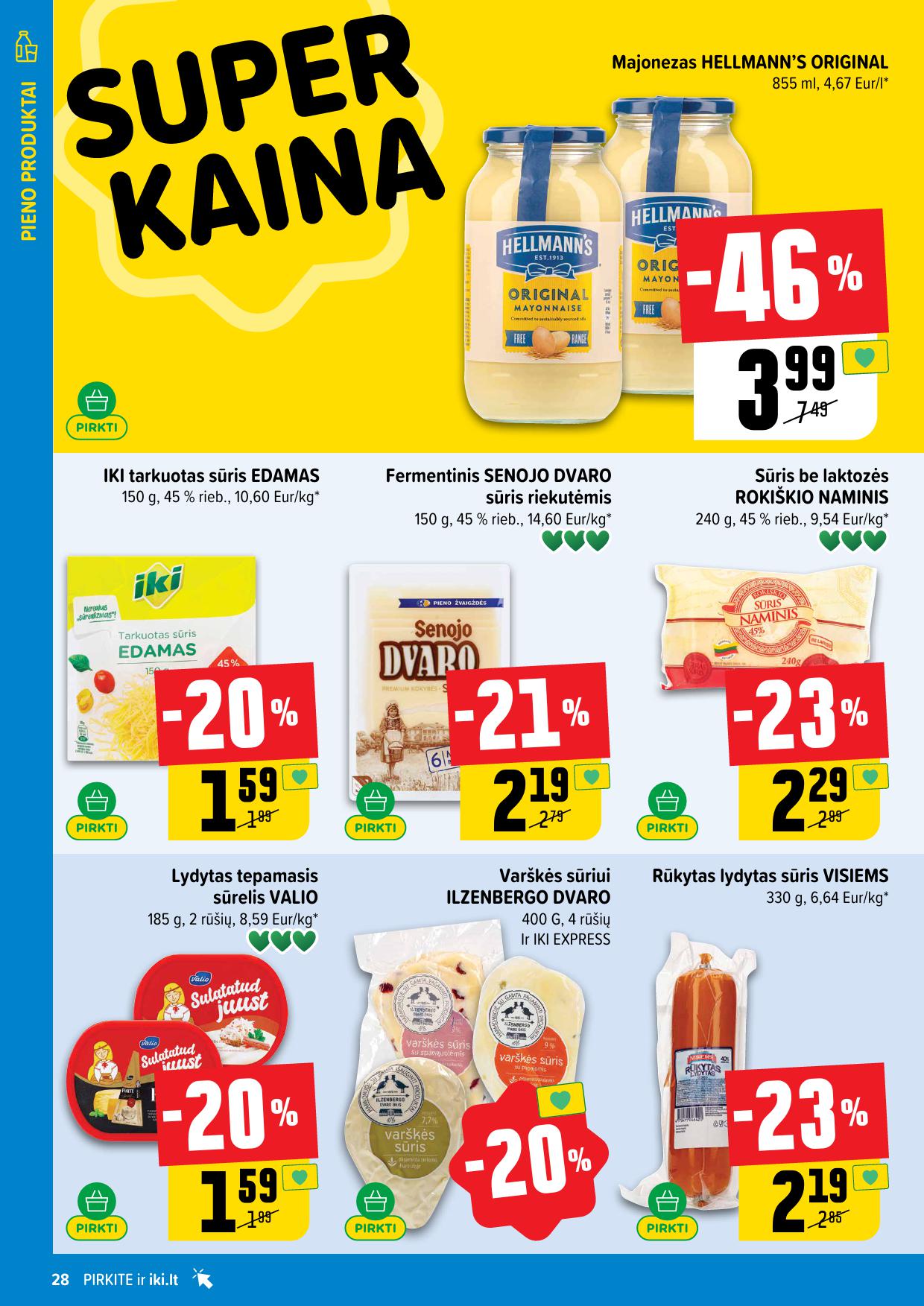 Naujausias IKI kaininis katalogas 2025.07.14 - 2025.07.20
