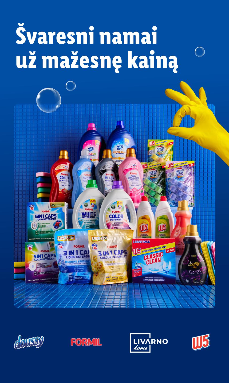 LIDL katalogas "Švaros festivalis" galioja nuo kovo 3