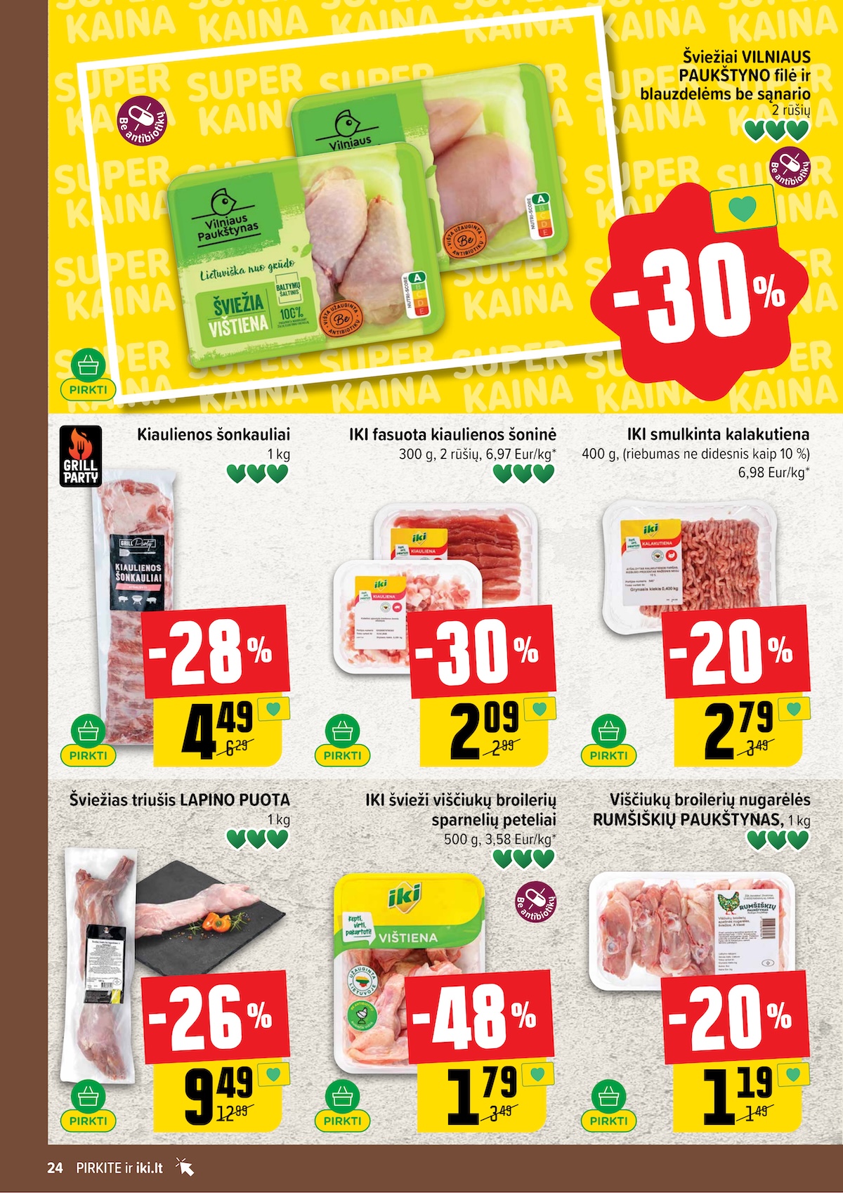 IKI SAVAITĖLĖ akcijų ir nuolaidų leidinys Nr.17 2026.04.20 - 2026.04.26