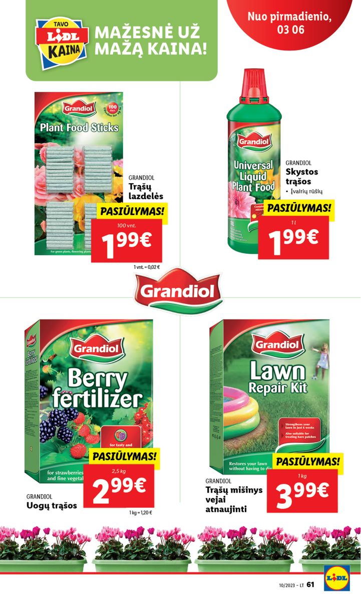 Naujausias LIDL kaininis katalogas 2023.03.06 - 2023.03.12