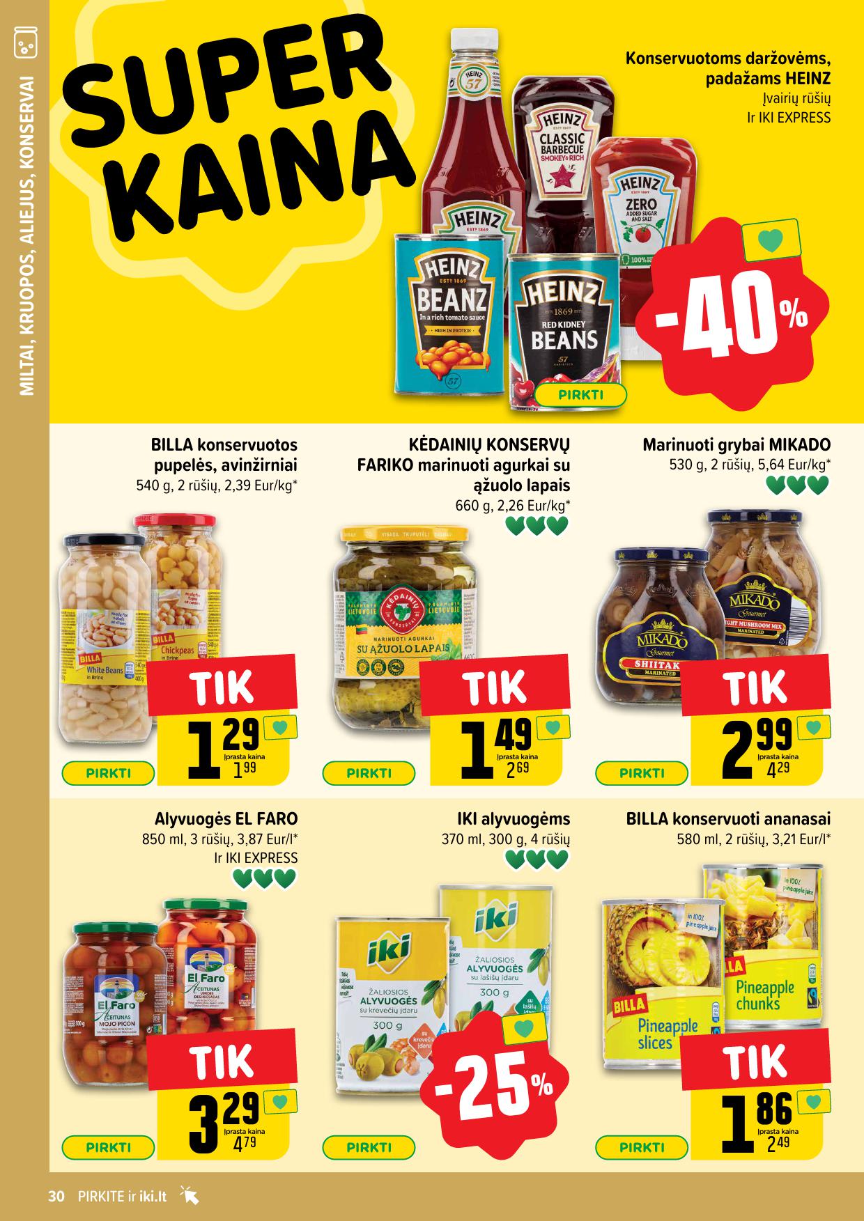 Naujausias IKI kaininis katalogas 2025.05.05 - 2025.05.11