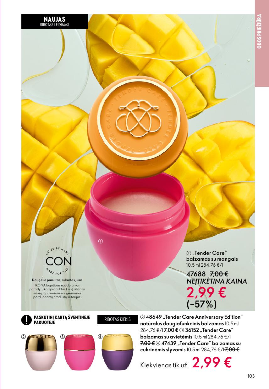 Naujas ORIFLAME katalogas galioja 2026.04.22 - 2026.05.12