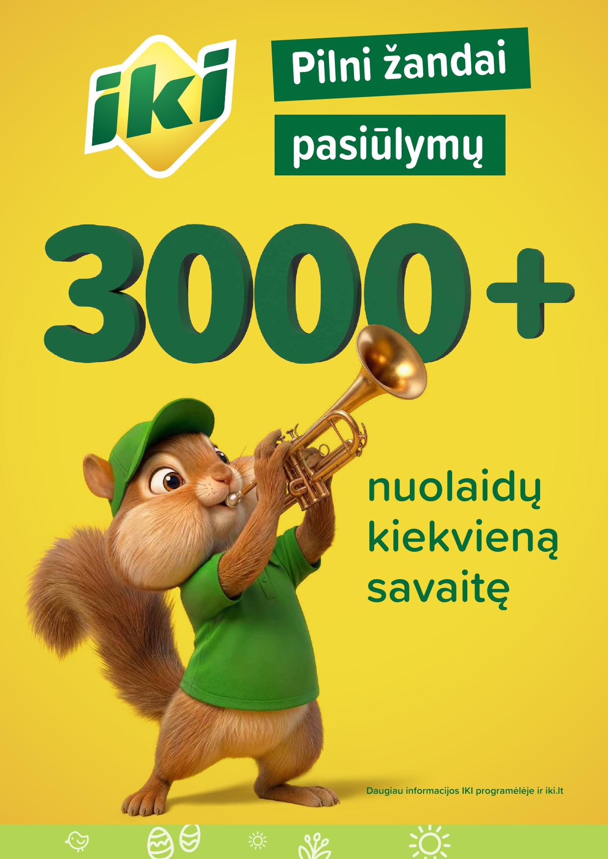 Naujausias IKI kaininis katalogas 2026.03.23 - 2026.03.29