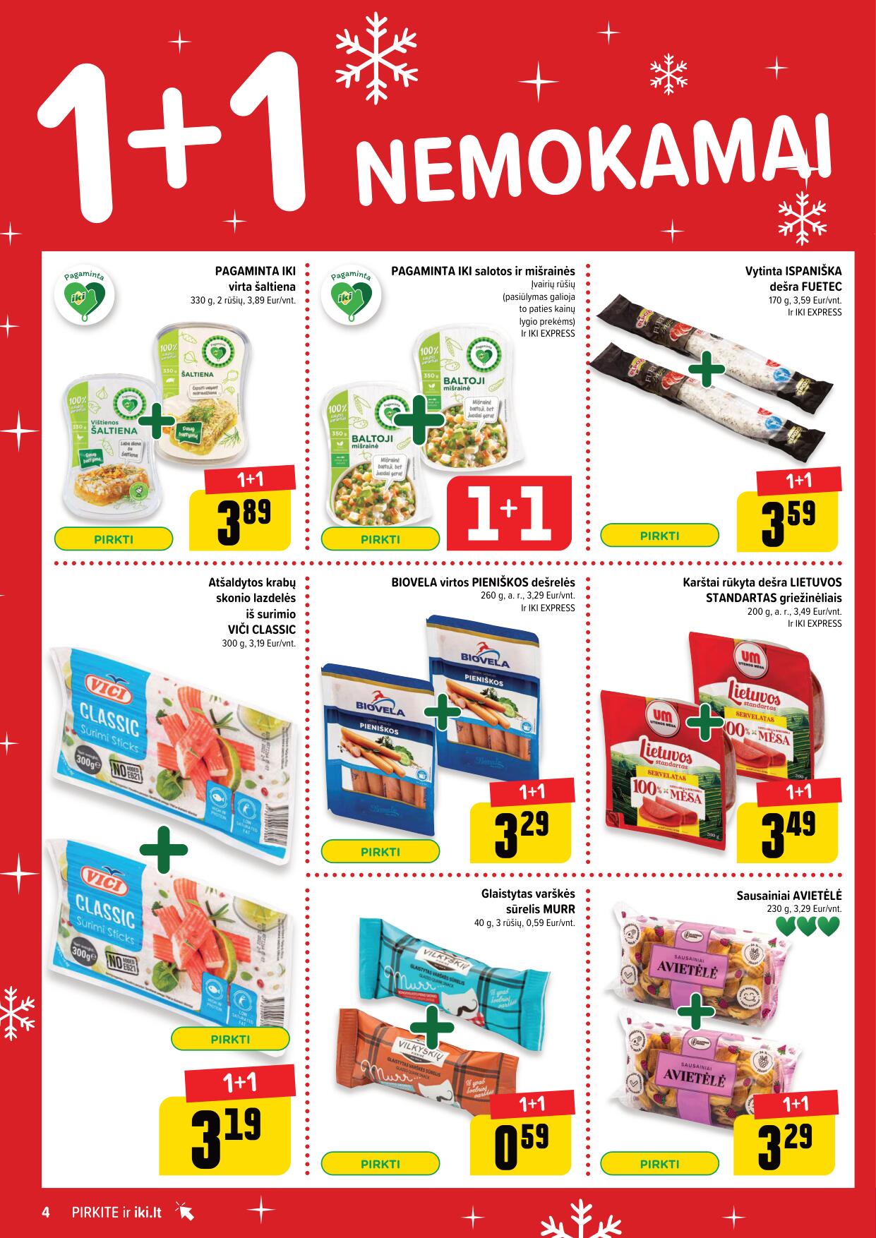 Naujausias IKI kaininis katalogas 2023.12.18 - 2023.12.26