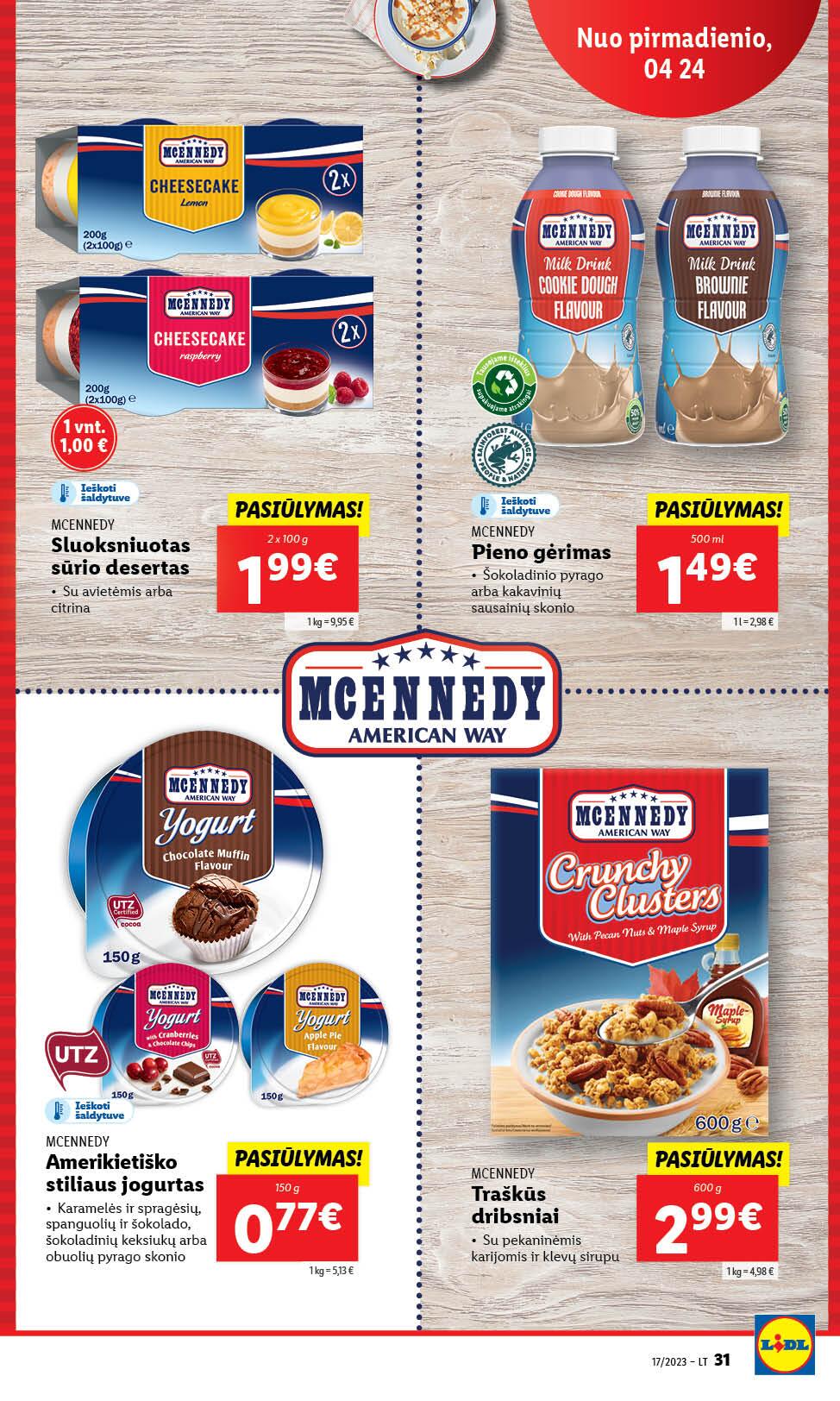 Naujausias LIDL kaininis katalogas 2023.04.24 - 2023.04.30