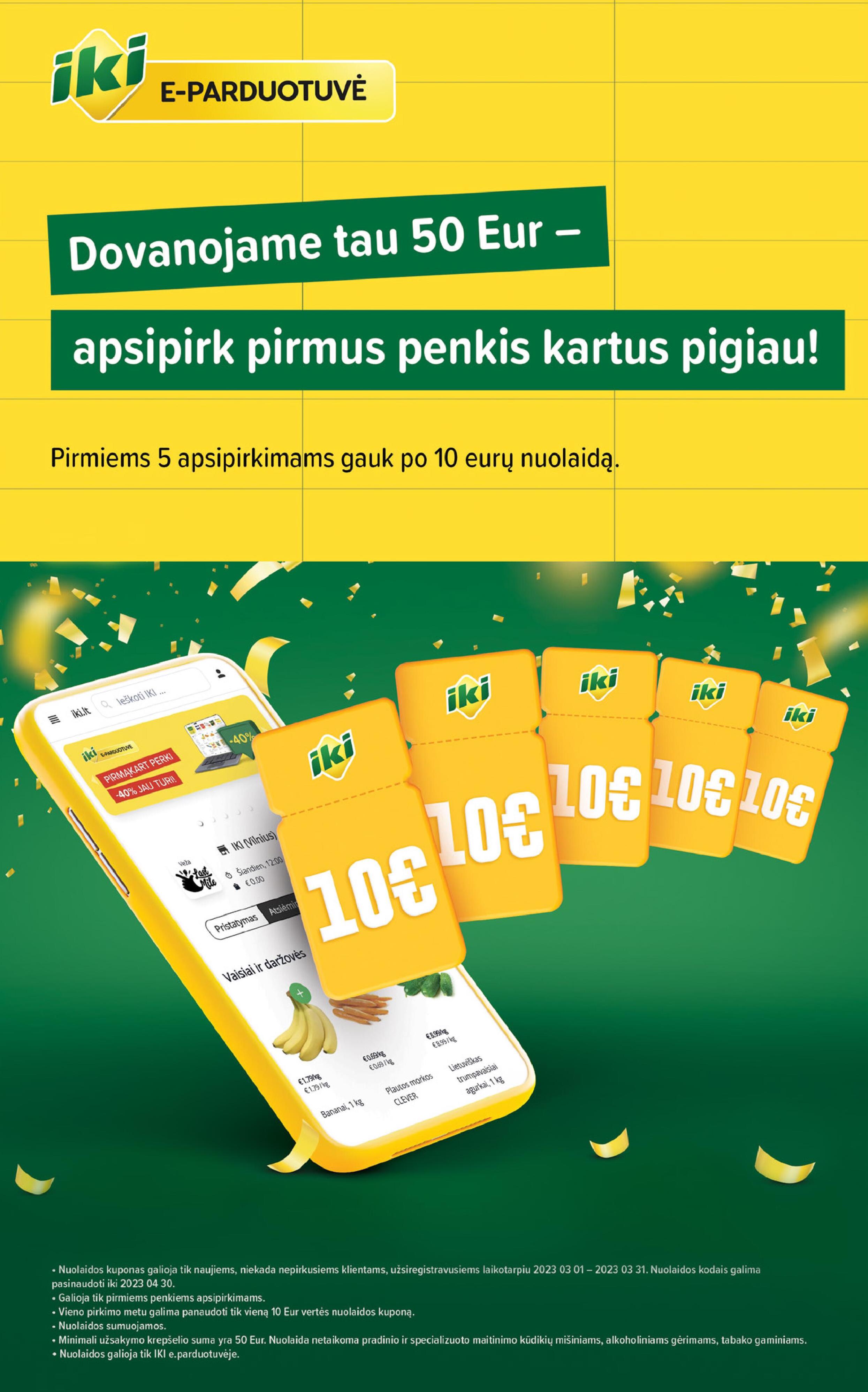 IKI kainų katalogas "Velykos arčiau tavęs"