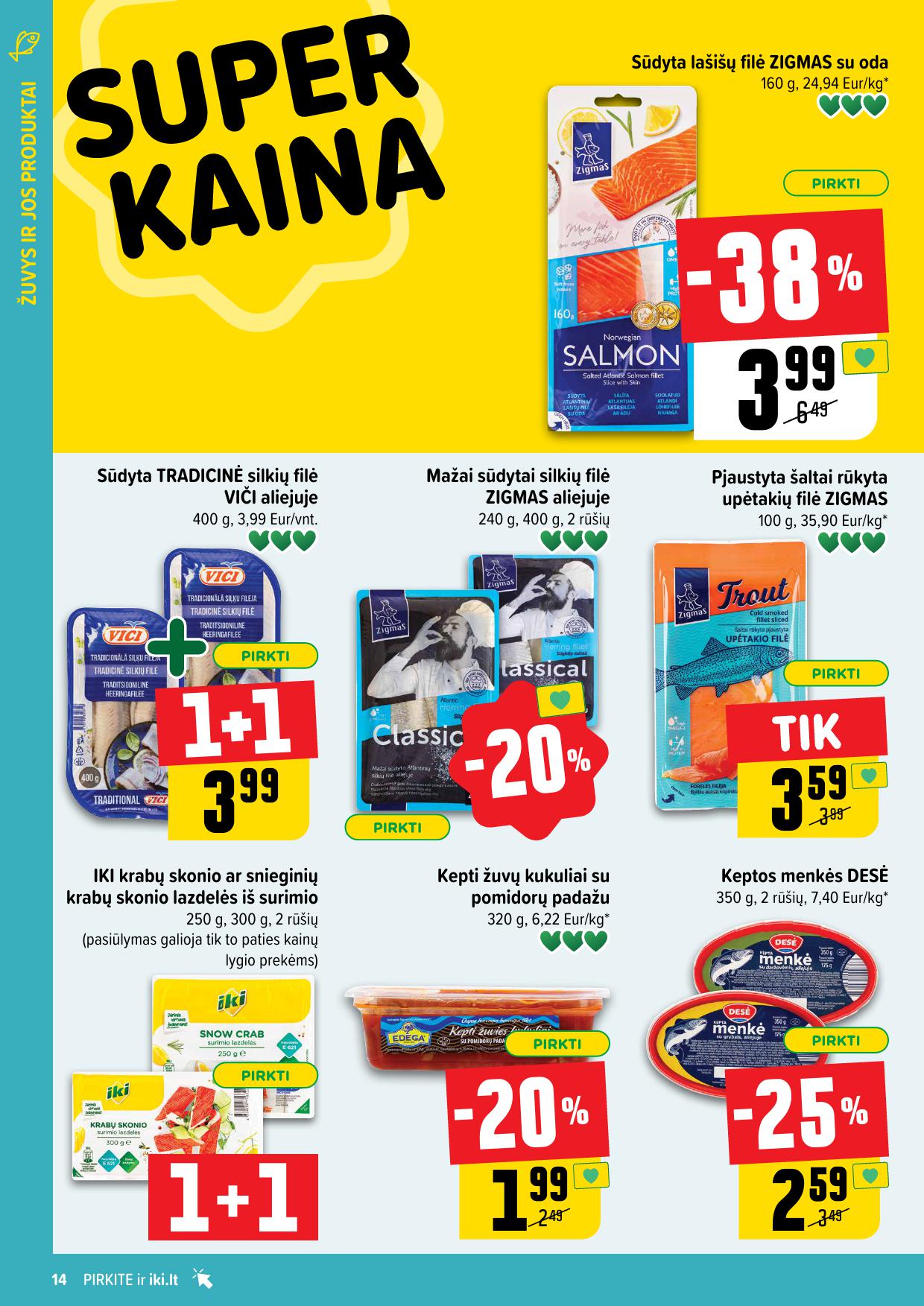 Naujausias IKI kaininis katalogas 2025.03.17 - 2025.03.23