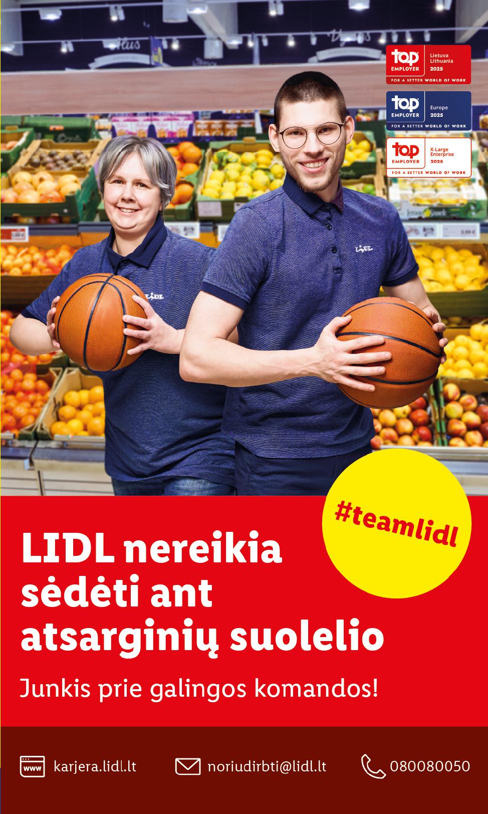 LIDL ne maisto prekių leidinys 2025.06.16 - 2025.06.22