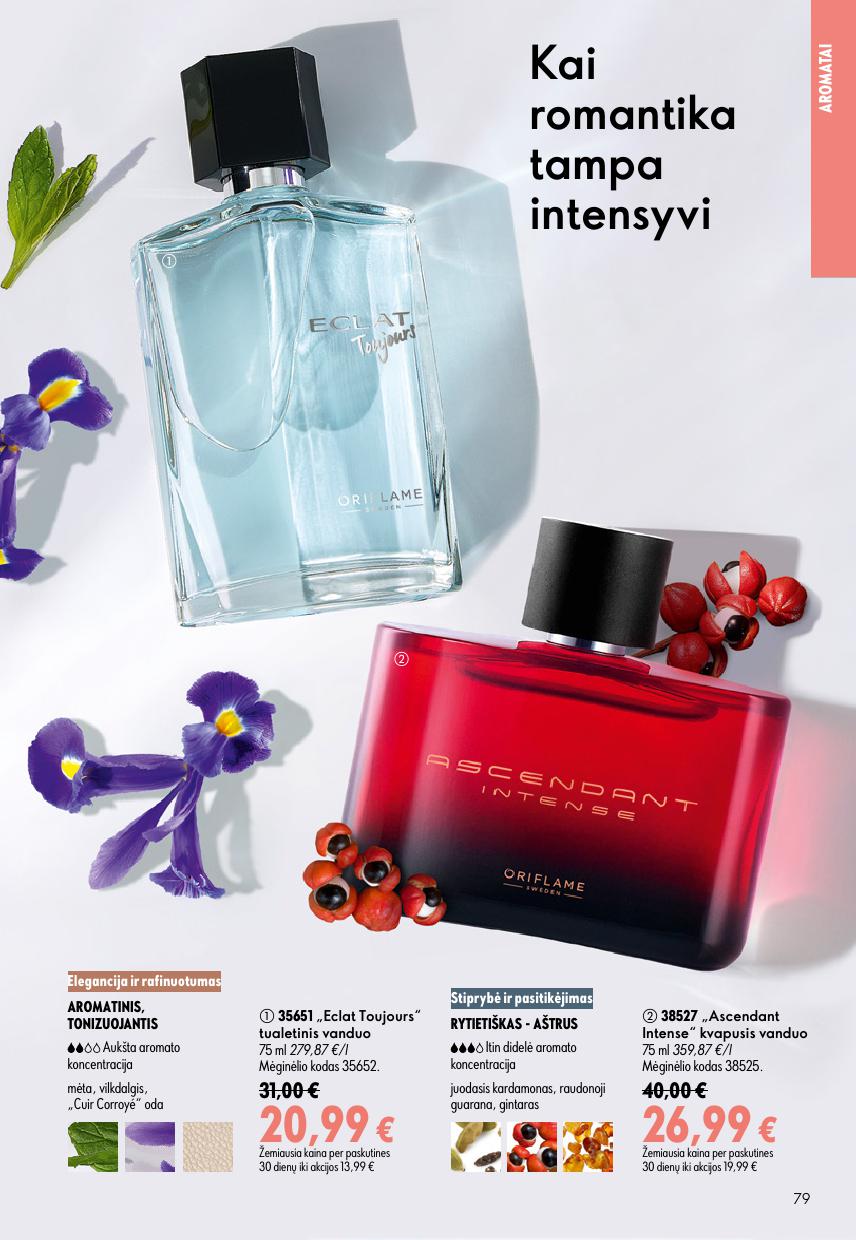 ORIFLAME  katalogas galioja 2026.07.15 - 2026.08.04