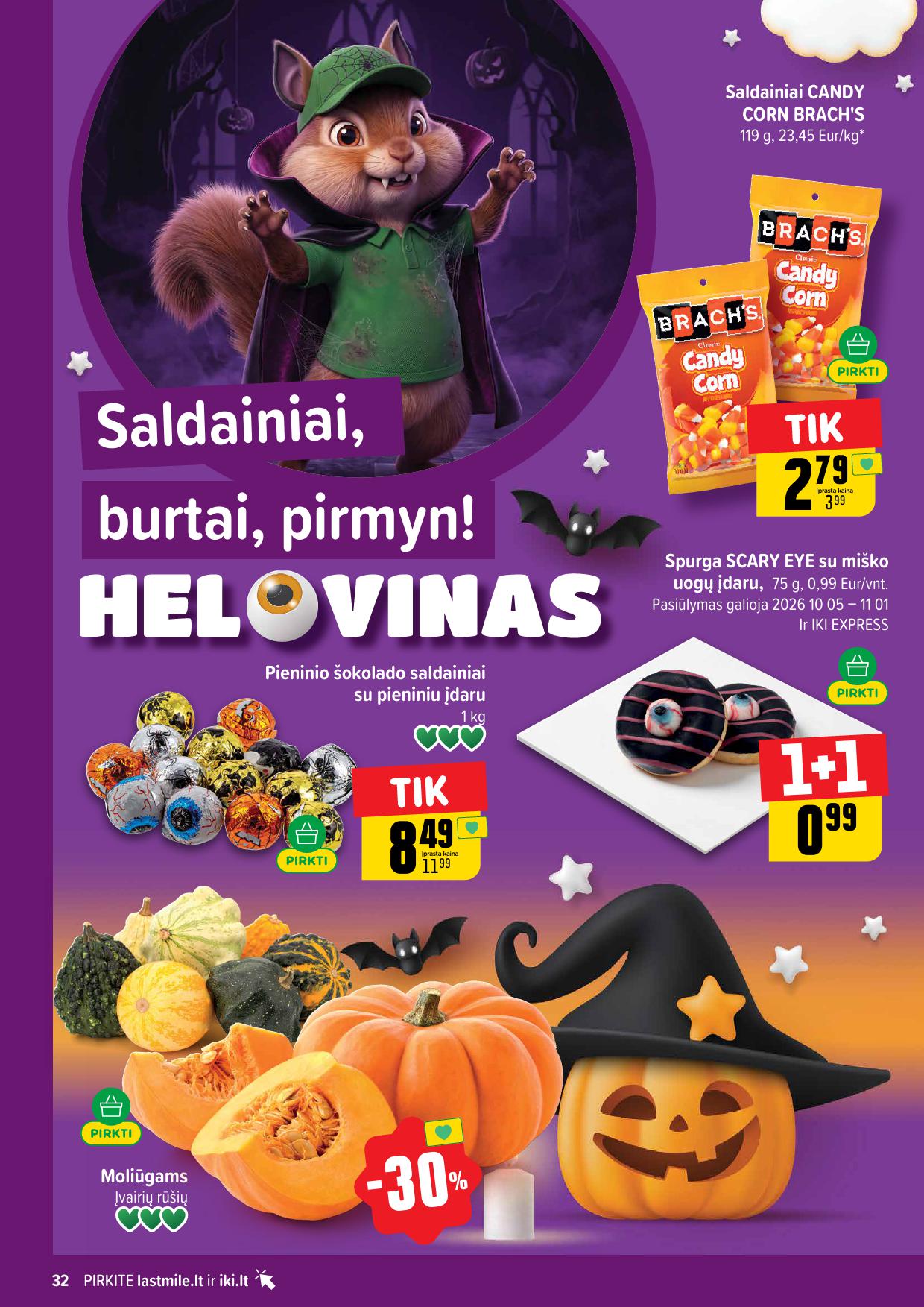 Naujausias IKI kaininis katalogas 2026.10.12 - 2026.10.18